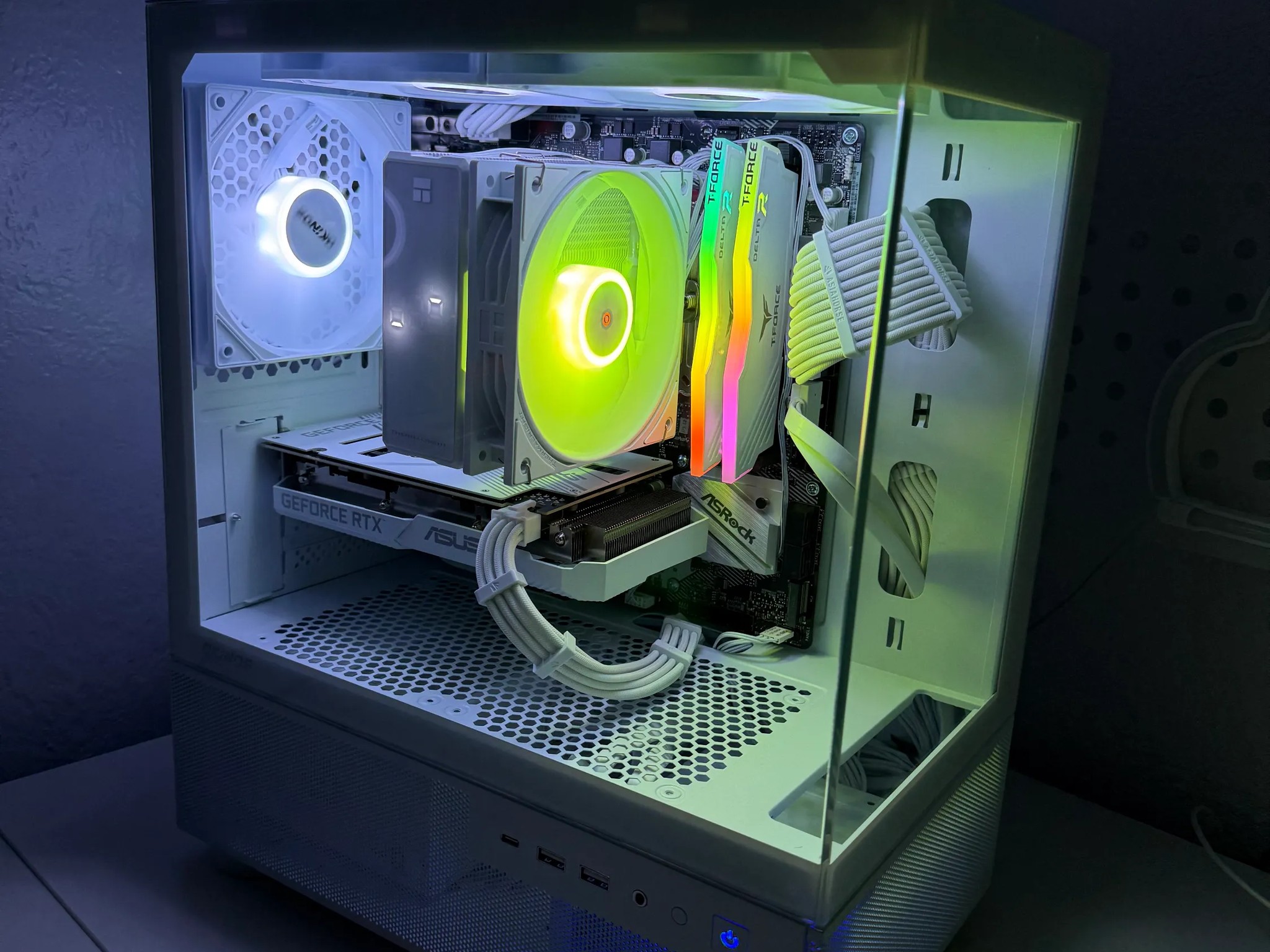 ⚡️ All-White Custom Gaming PC – RTX 3060 + Ryzen 5 5500 | Benchmark-Tested | 1080p & 1440p Ready ⚡️