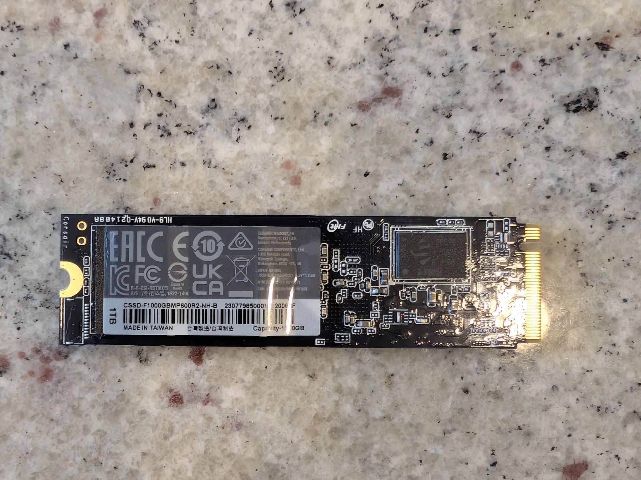 Corsair MP600 NVME SSD 1TB 97% Health (New Cheaper Price)