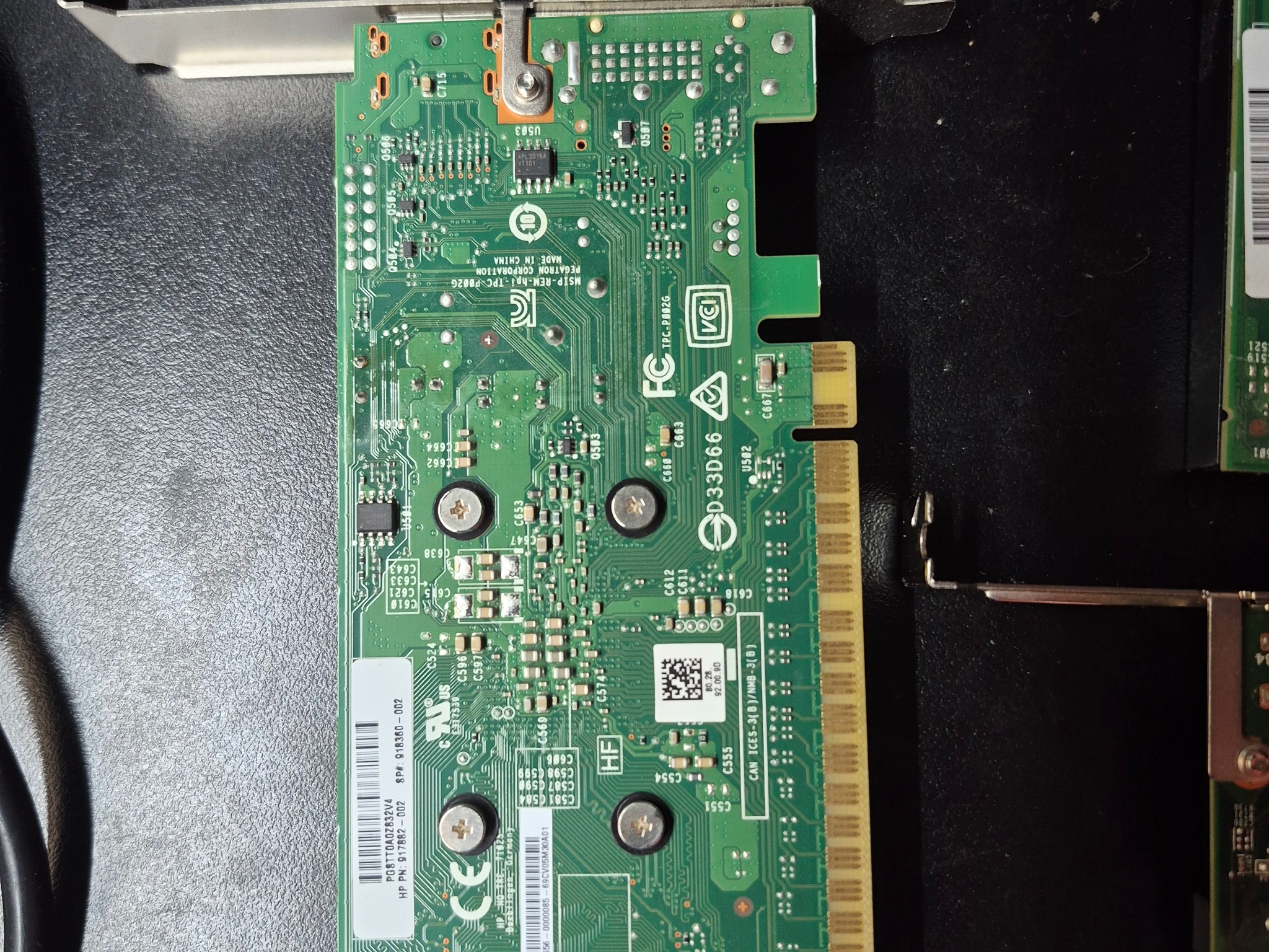 Lot of 3 Display Adapters: 2x GT 730 + 1x R5 340X