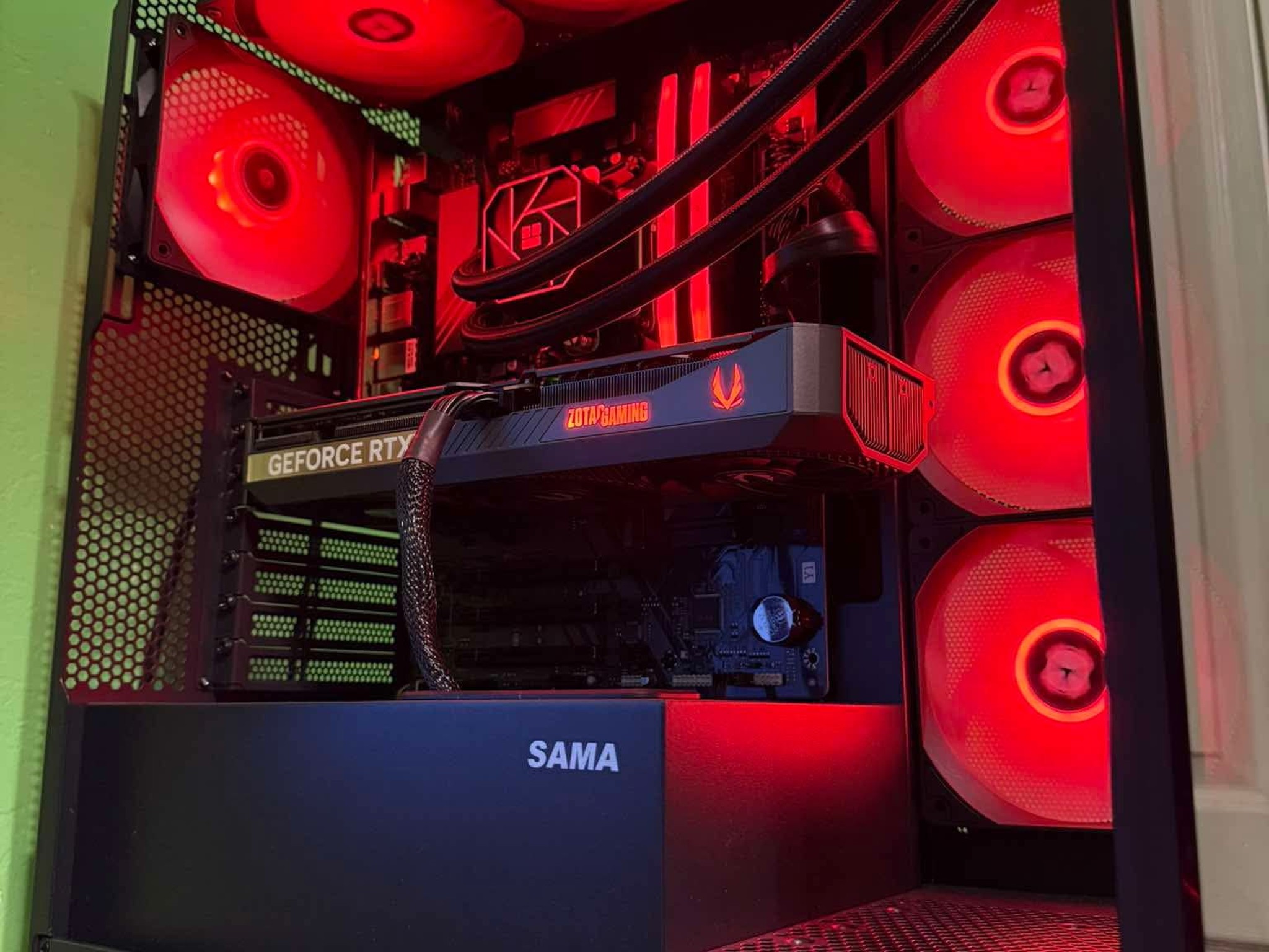 Big red pc build