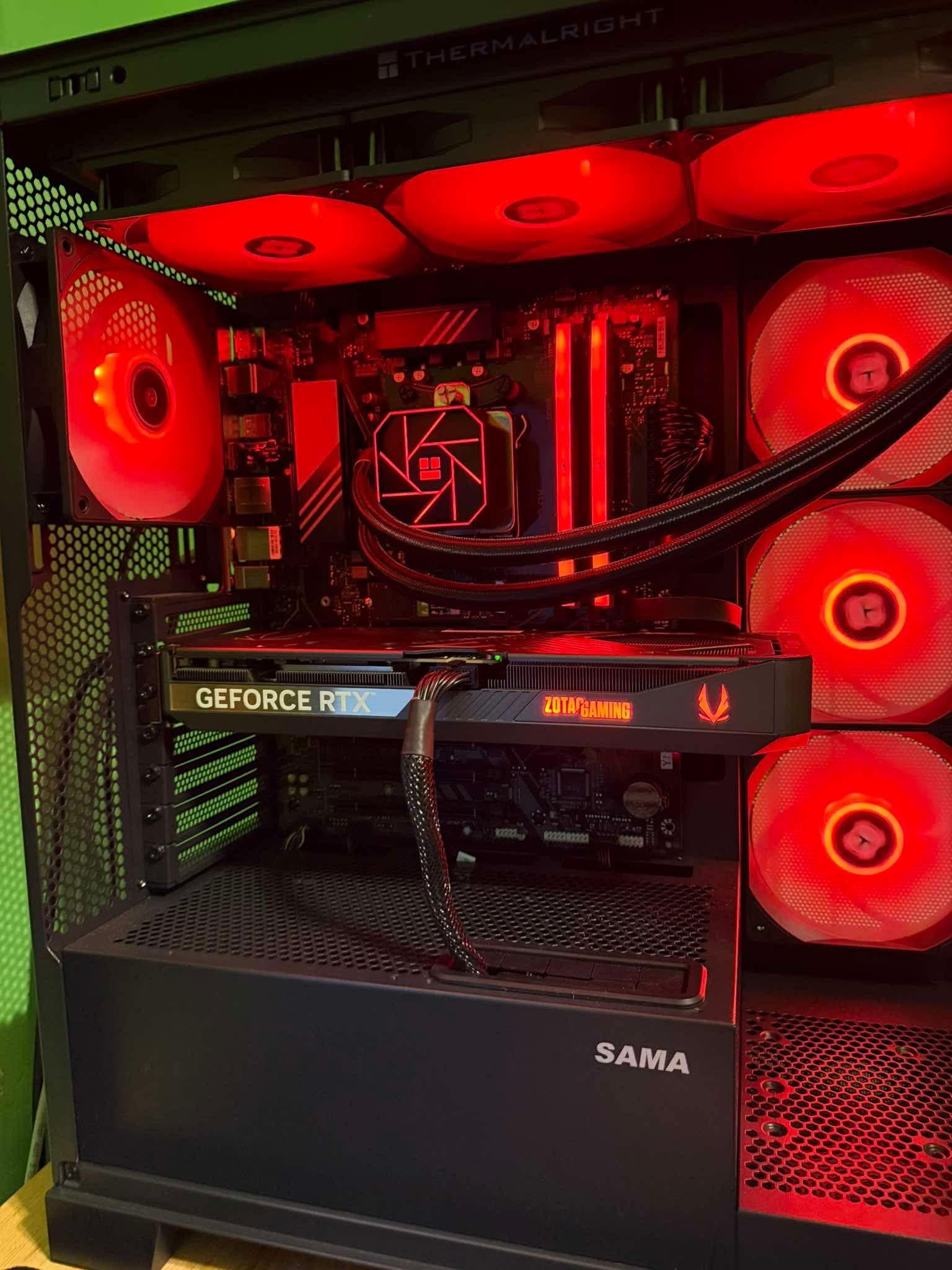 Big red pc build