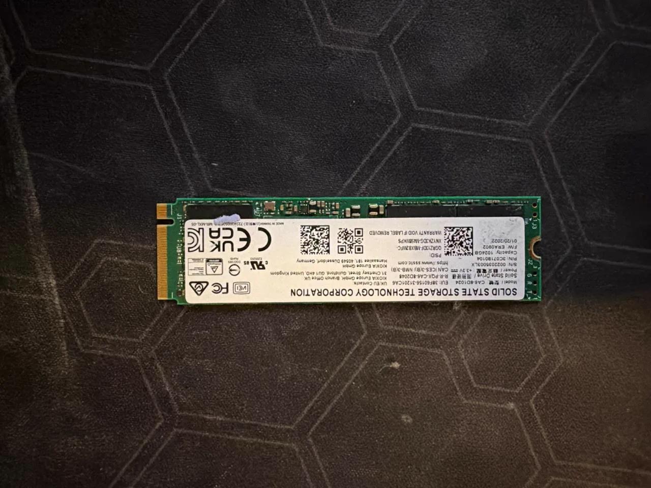 Kioxia CA6 1TB NVMe SSD