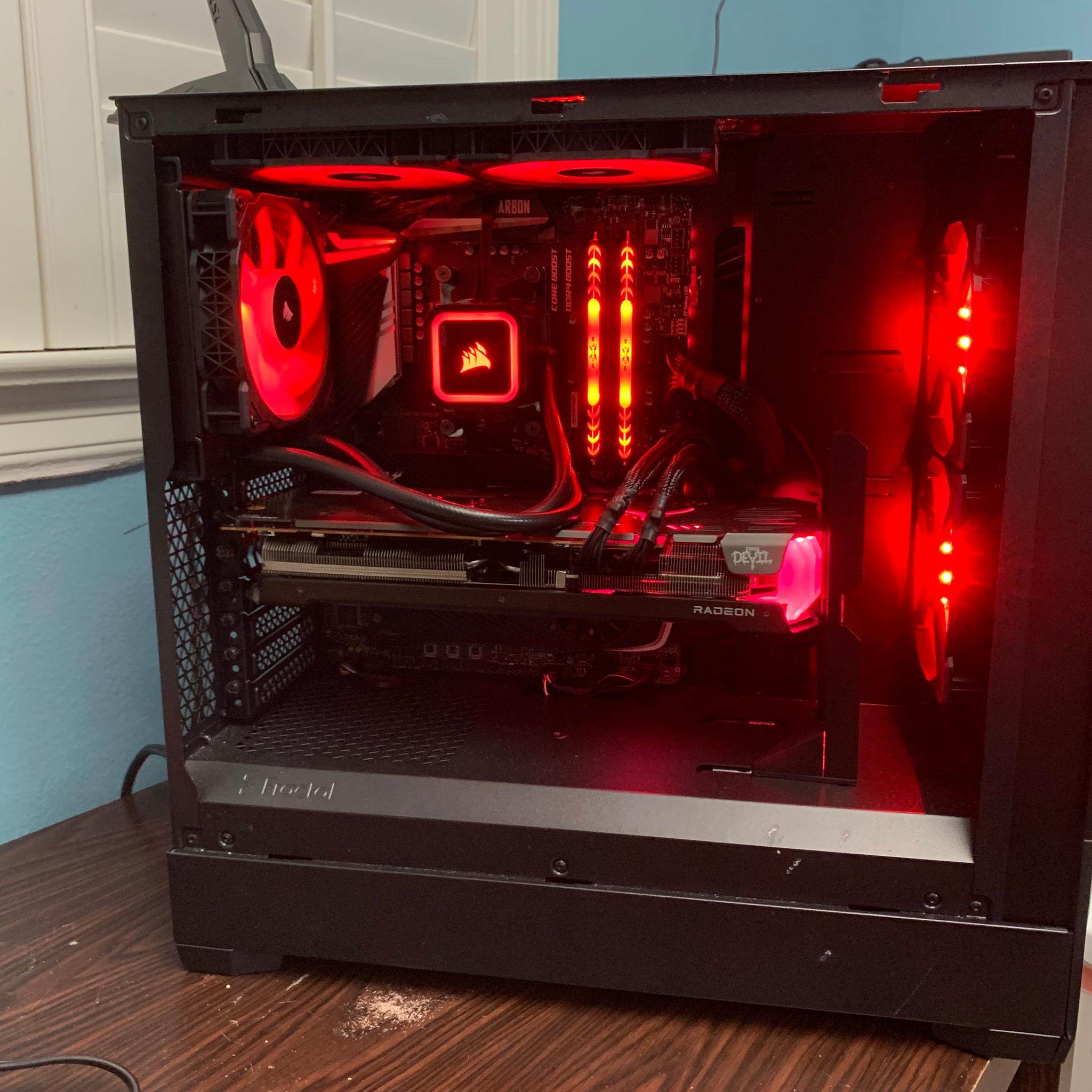 Red Devil|Ryzen 7 3700X|RX 6700XT|32GB|500GB SSD|2TB HDD|Windows 10 Pro