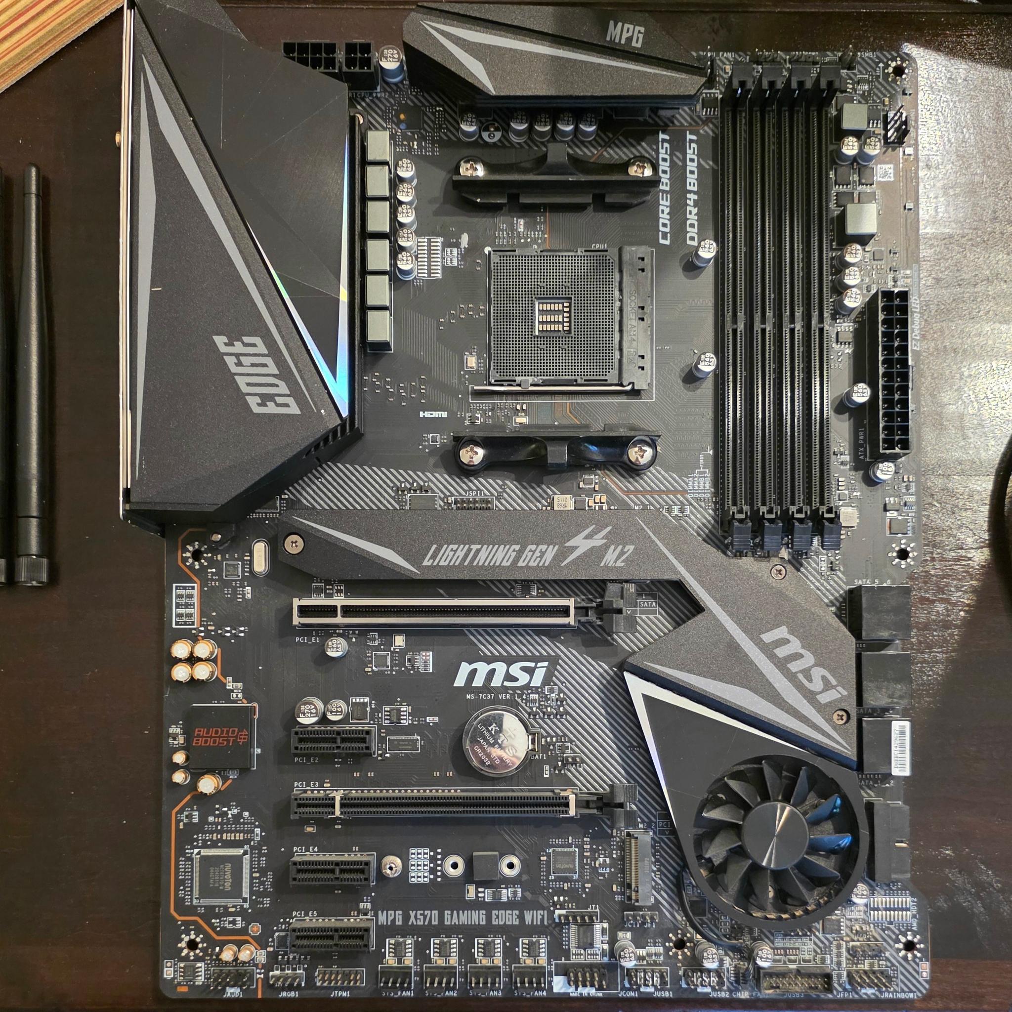 MSI MPG X570 GAMING EDGE WIFI
