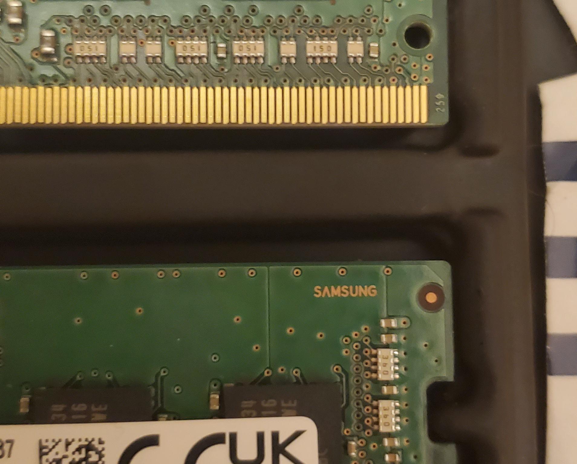 Used HP DDR4 RAM (2) 4GB sticks