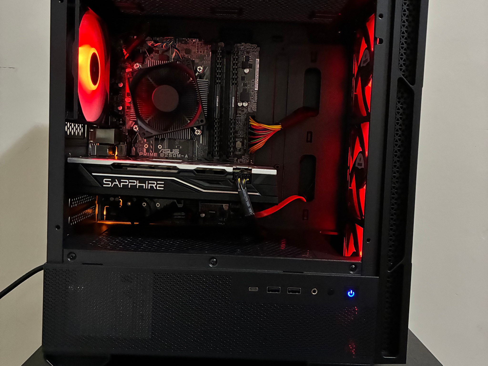 Budget Gaming PC | RX 580 8G | Intel i5-7400 | 1TB Storage | 16GB Ram | 500w PSU