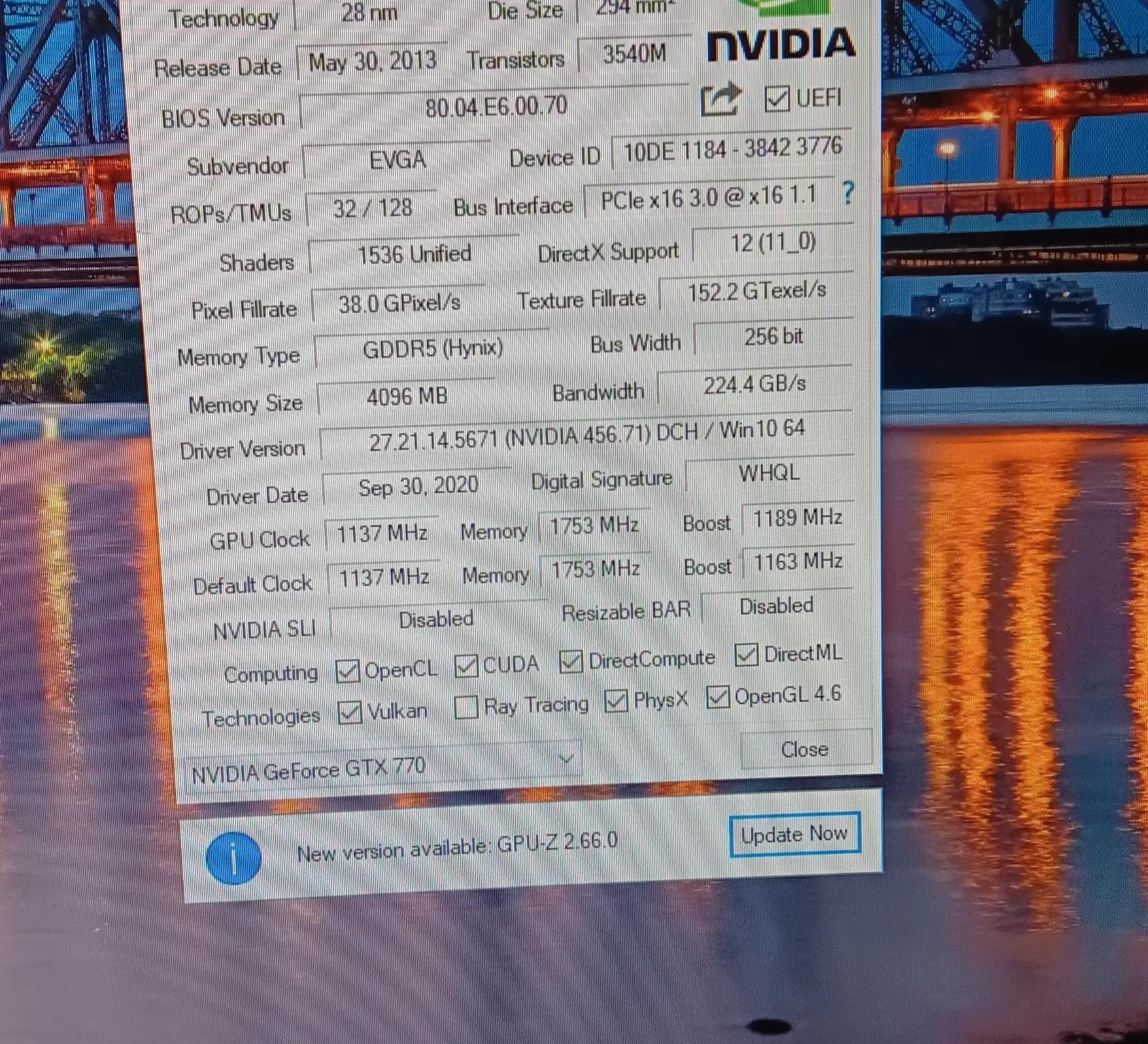 EVGA GeForce GTX-770 SC 4GB Graphics Card
