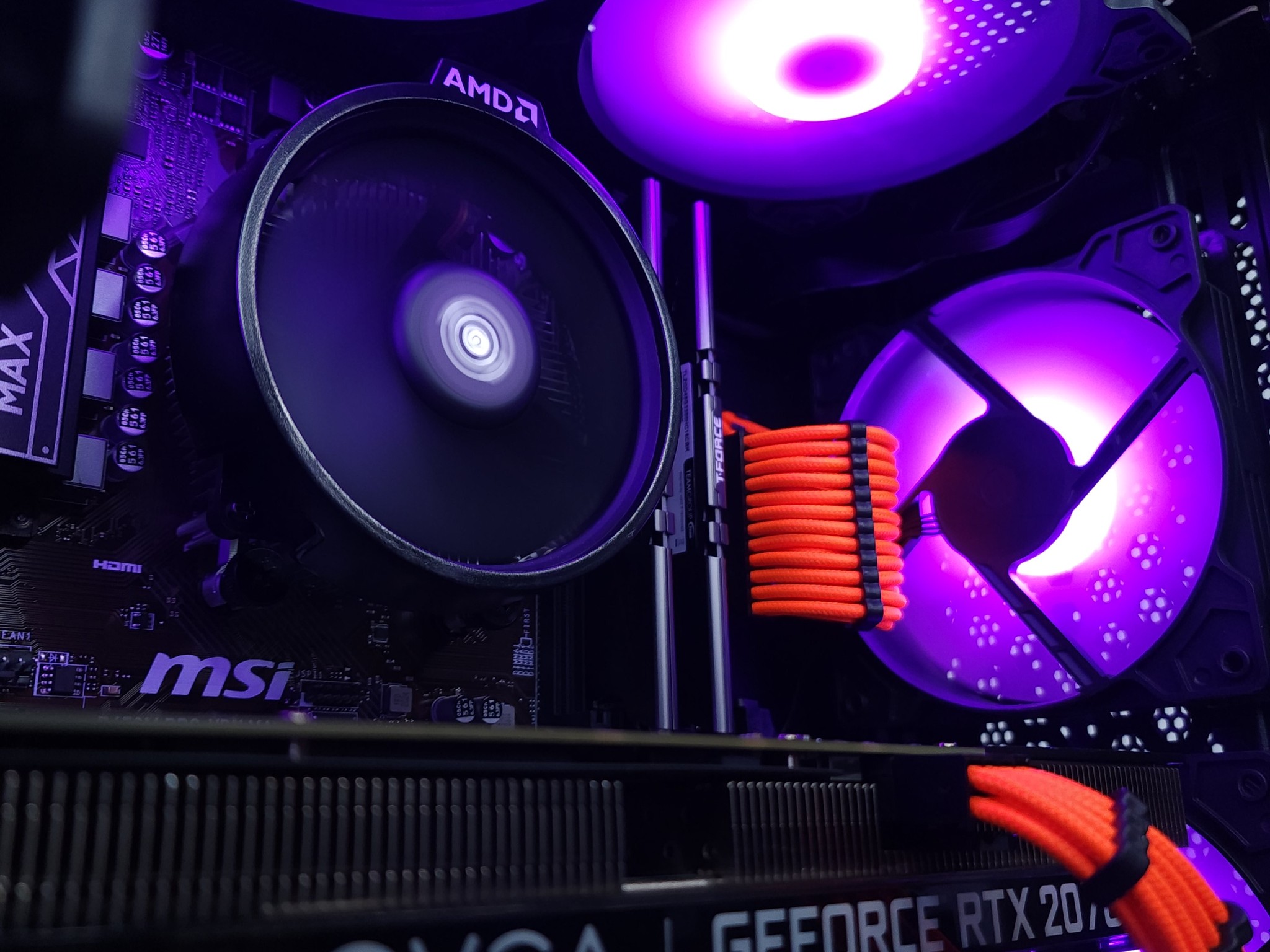 💜🧡RTX 2060 | Ryzen 5 2600 | 16GB 3200MHz | 1.25TB NVMe + Sata SSD