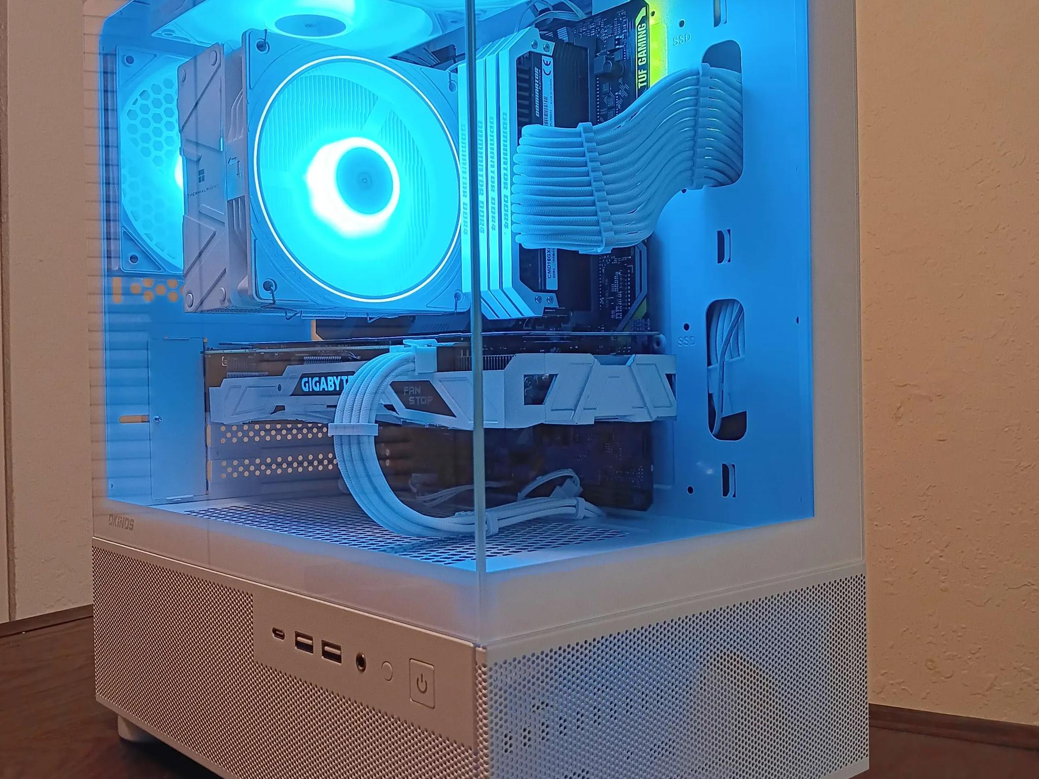 ⚪White Gaming PC ⚪| i5 9400f | 1070ti | 16gb DDR4 RAM | 2.5TB Storage | WIFI | WINDOWS 10