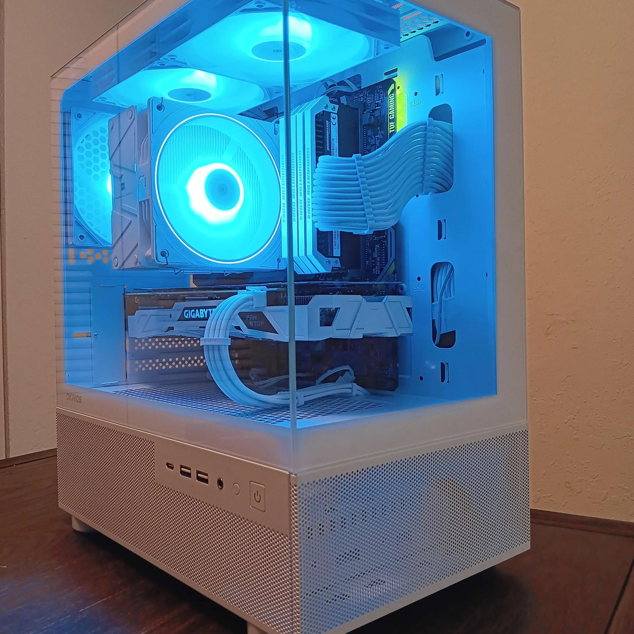 ⚪White Gaming PC ⚪| i5 9400f | 1070ti | 16gb DDR4 RAM | 2.5TB Storage | WIFI | WINDOWS 10