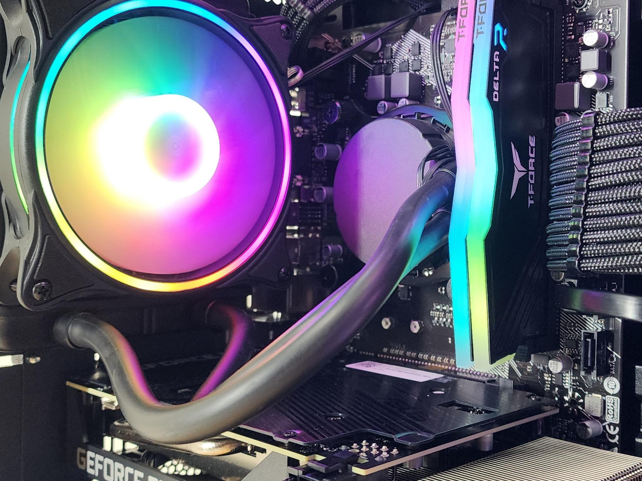 Gaming PC i7-11700F 32GB RAM 1TB SSD RTX 3070 10GB Windows 11 Computer