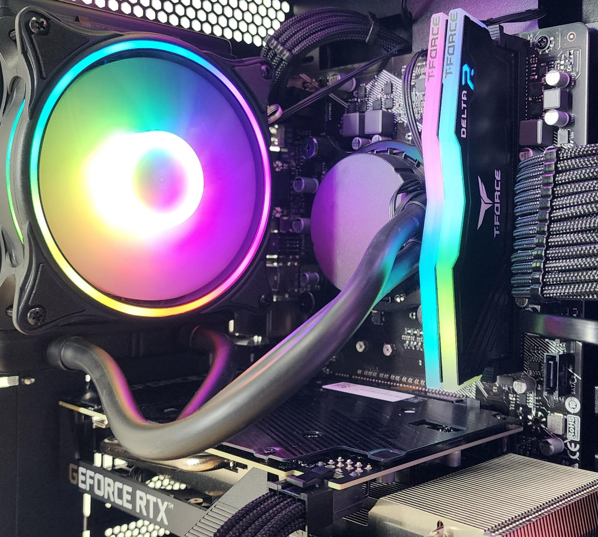 Gaming PC i7-11700F 32GB RAM 1TB SSD RTX 3070 10GB Windows 11 Computer