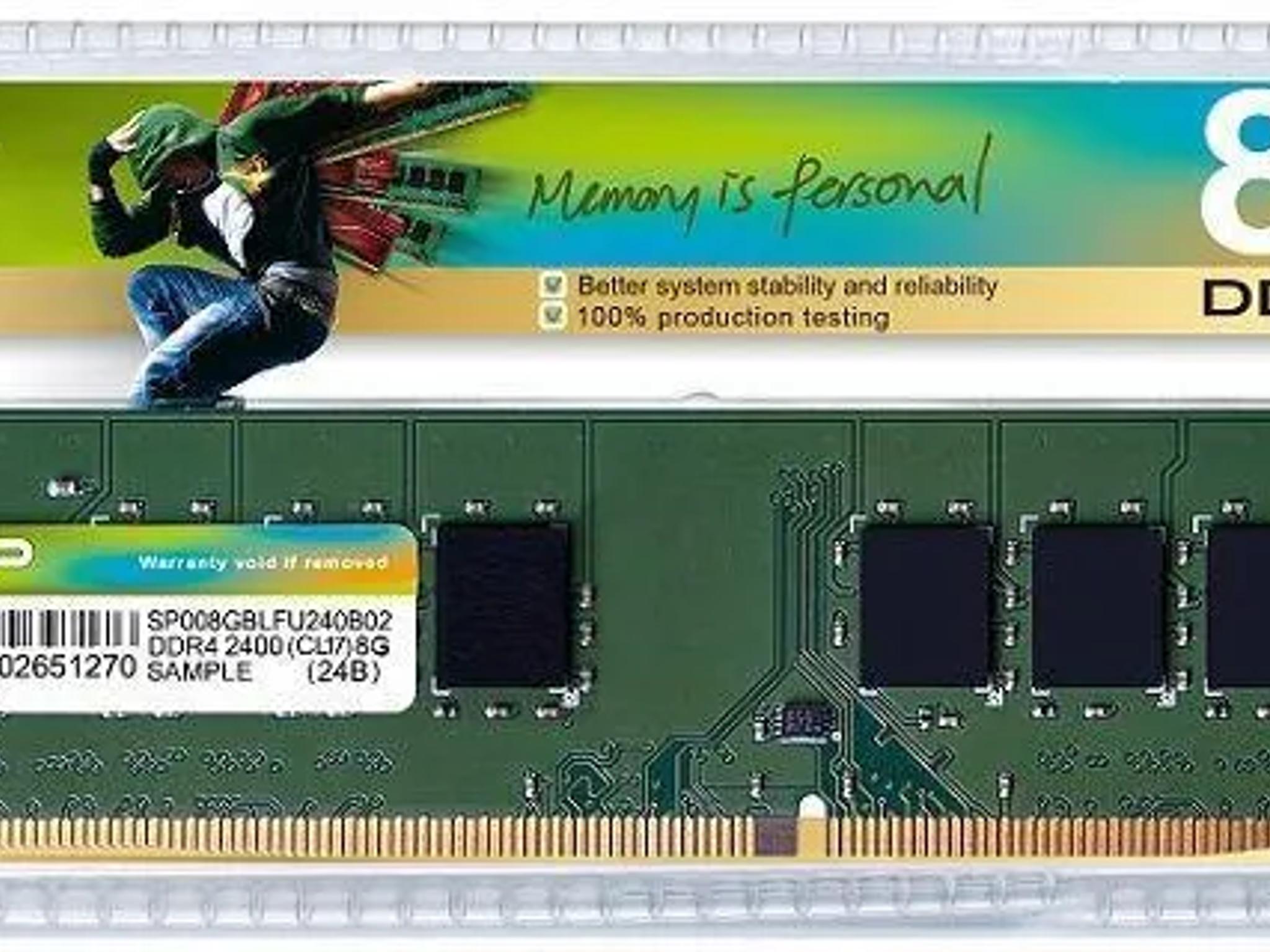 Silicon Power DDR4 - 2400 8GB 4 Pack