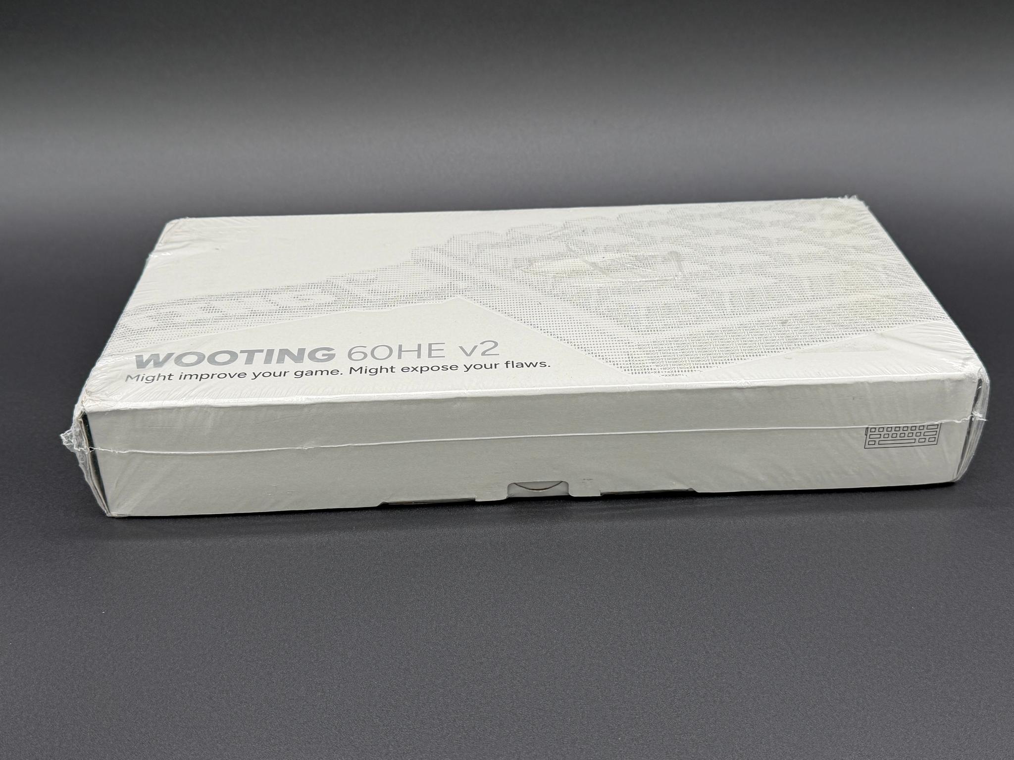Wooting 60HE v2 – ANSI US Layout, Aluminum Case, Just Black – Sealed Retail