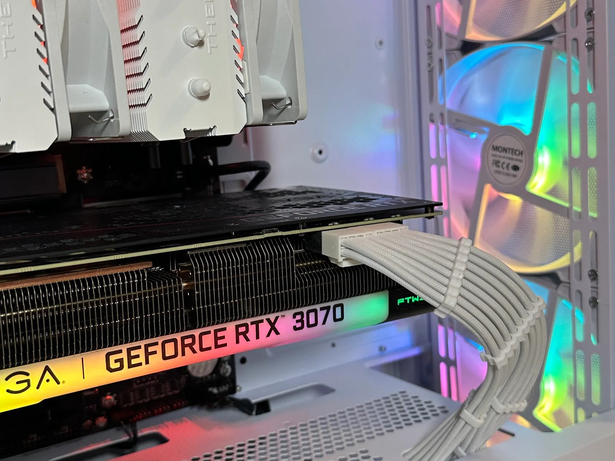 RTX 3070 | Intel i5 12600KF | 32GB RAM | 2TB SSD | Custom White Gaming PC WIFI WIN10
