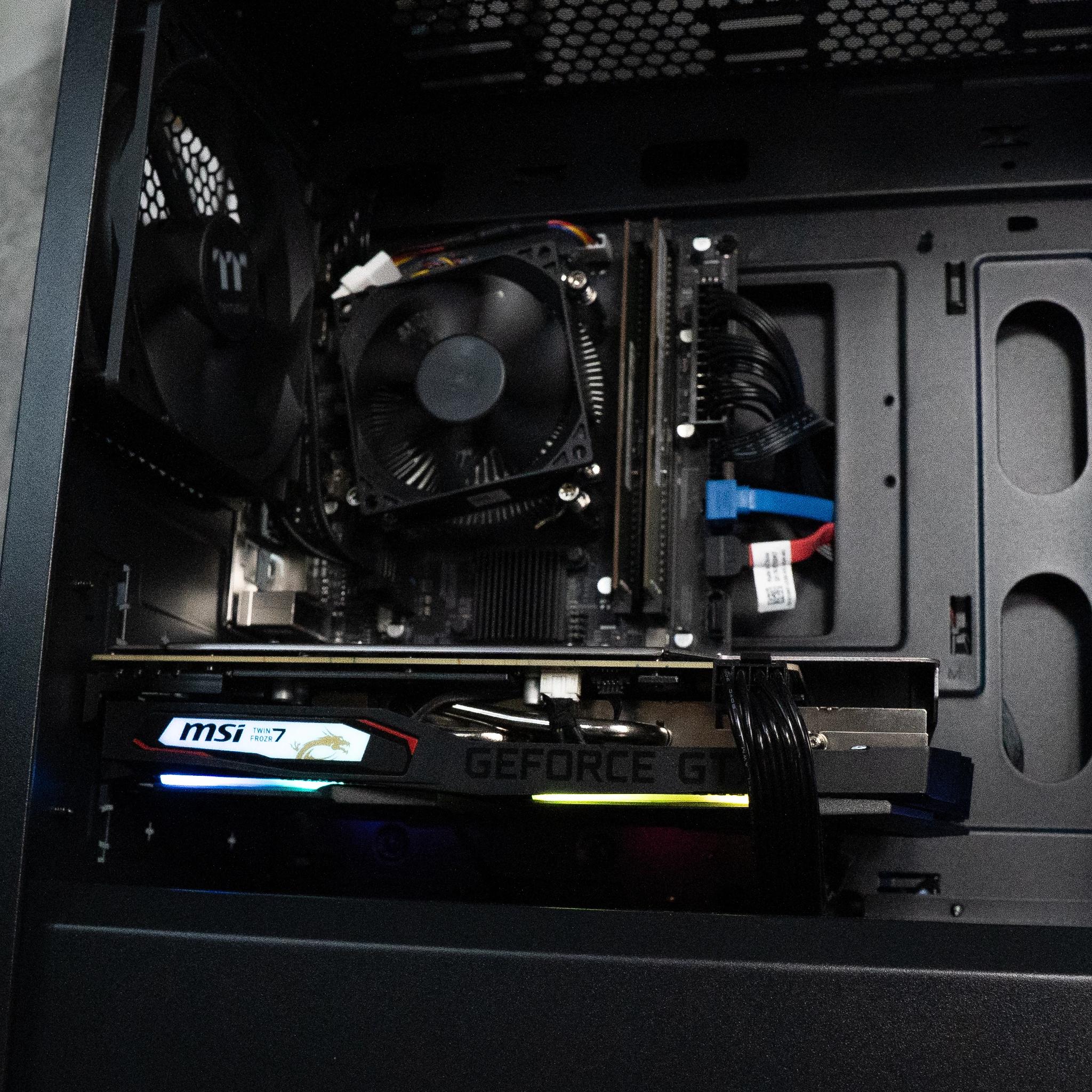 🍬🌠 BUDGET - BO6 Ready GAMING PC | MSI GTX 1660Ti 6GB | INTEL i7 7700 | 16GB DDR4 RAM | 1.25TB |