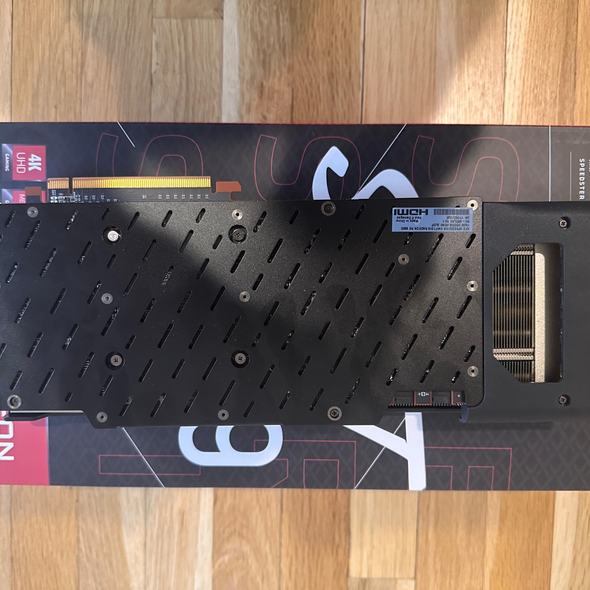 RX 6800 - XFX SWFT319 Speedster 16GB