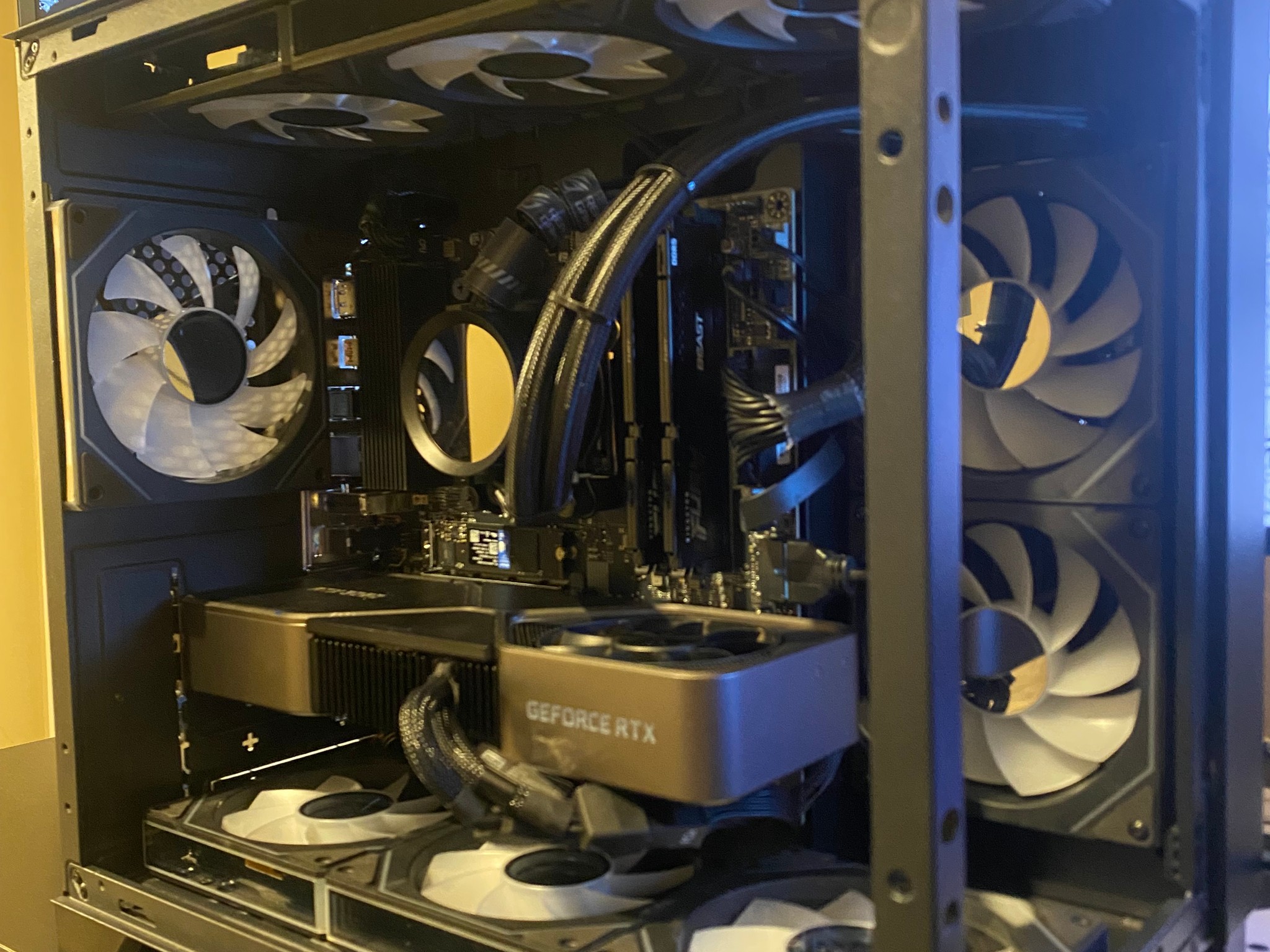 MATX 1440p beast AM5 Custom Build | AMD Ryzen 5 7500x3D | NVIDIA RTX 3080 FE | 32GBs DDR5