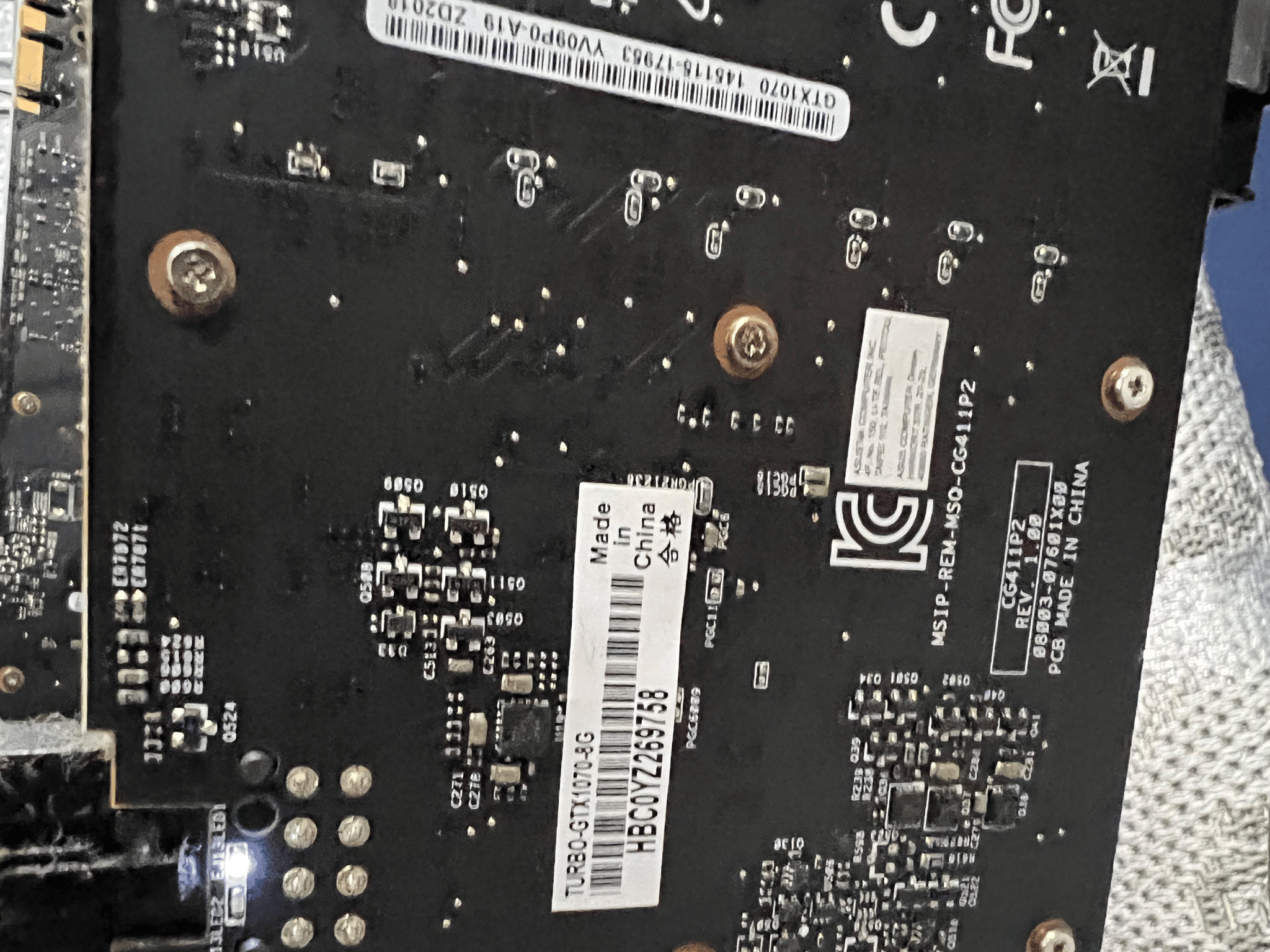 ASUS GeForce GTX 1070 Graphics Card GTX1070 - 8GB