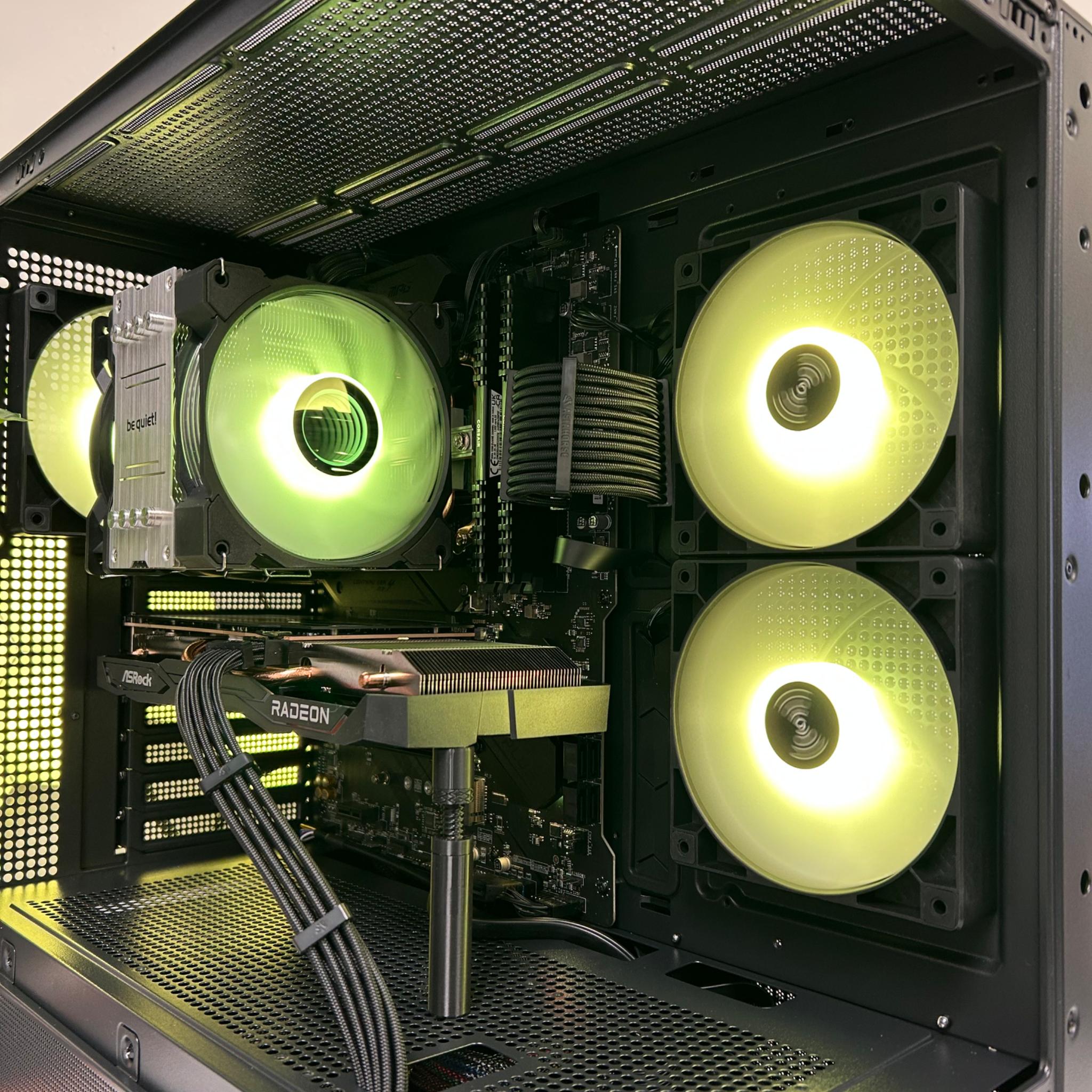 🎮 "Storm Ray RX6600" – Smooth 1080p Gaming in Style! 🌩️🖥️