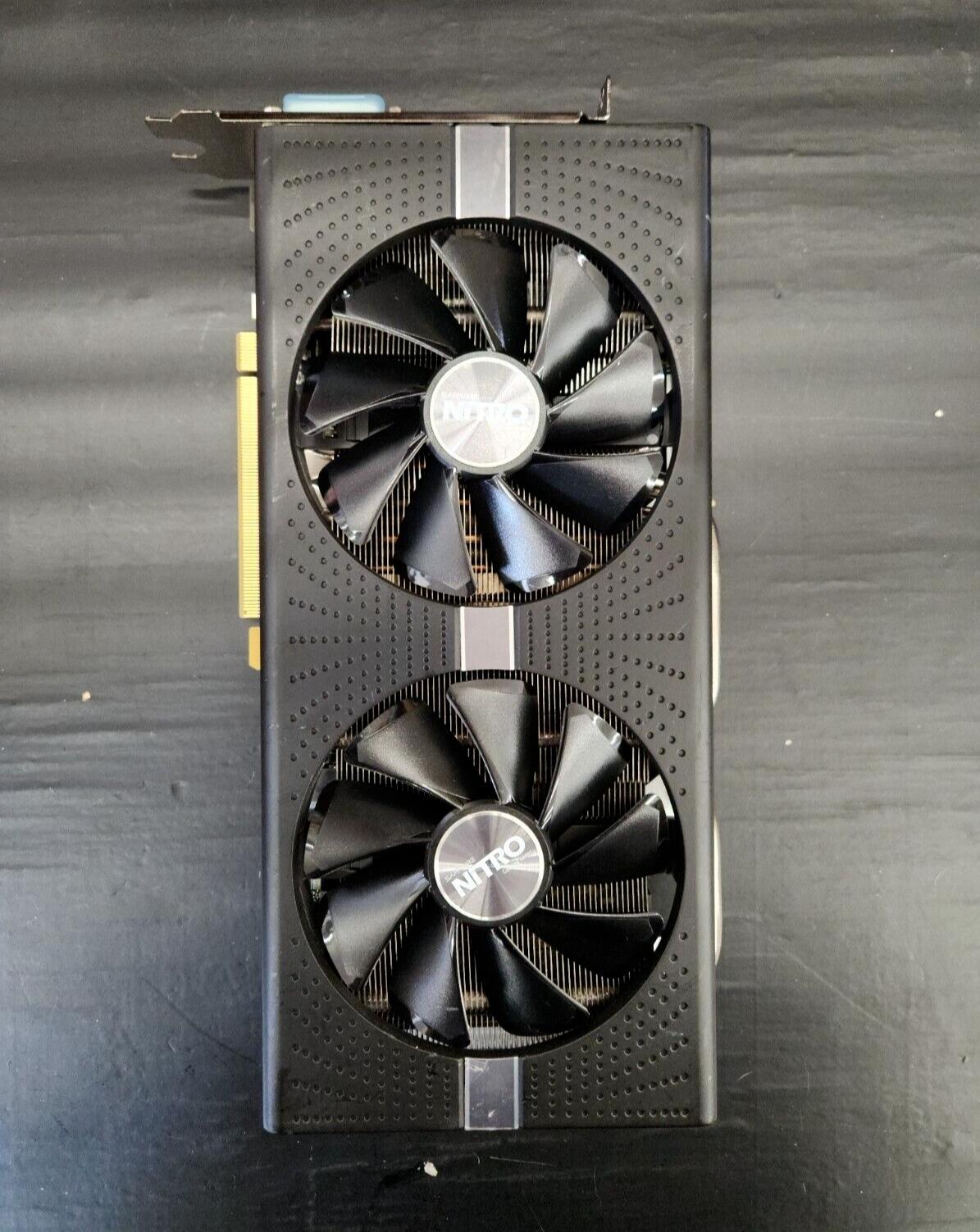 Sapphire Nitro+ Radeon RX 580 8GB GDDR5 Graphics Card - DisplayPort, HDMI, DVI