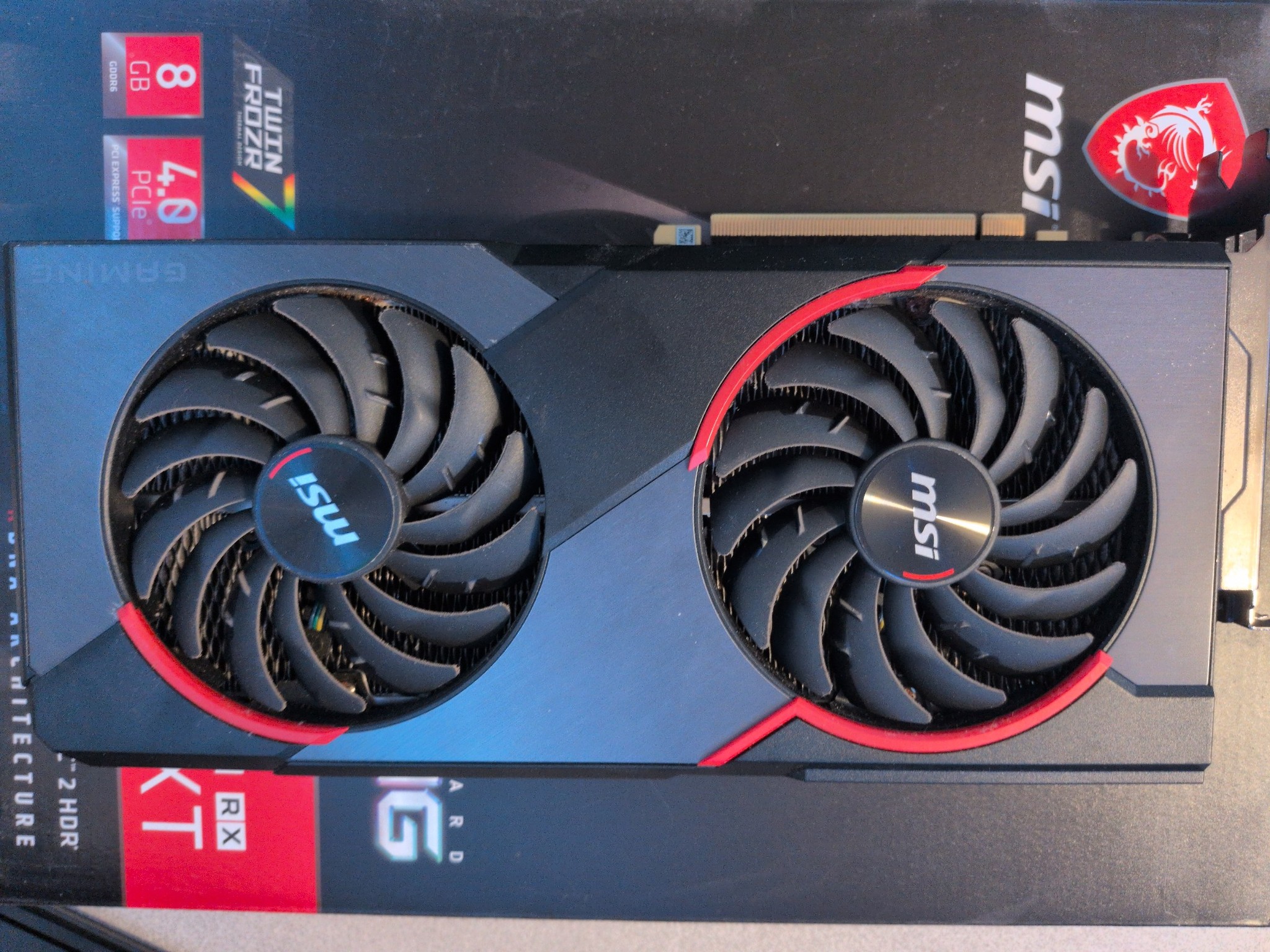 MSI RX 5700 XT Gaming X 8GB - No Display - For Parts