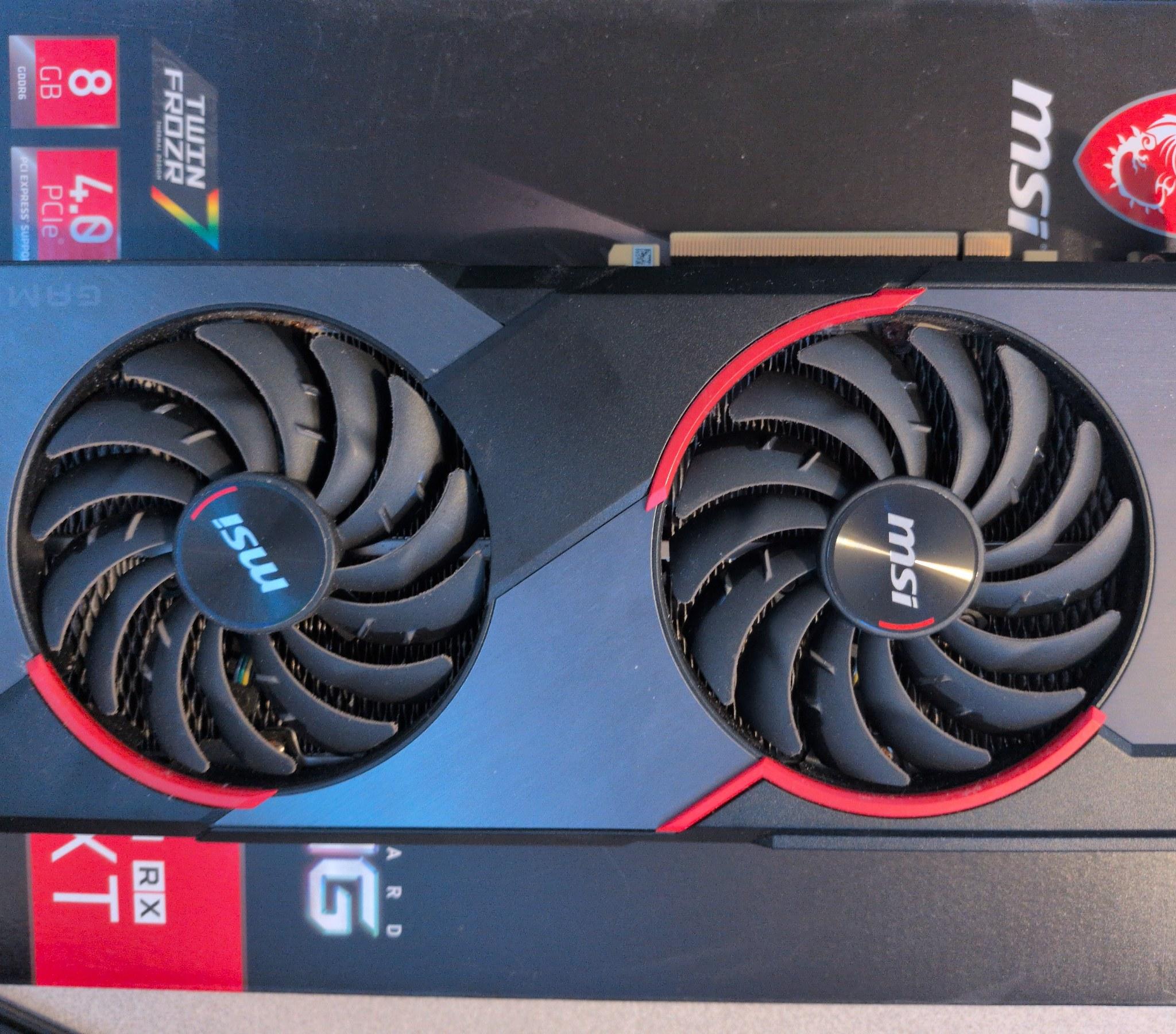 MSI RX 5700 XT Gaming X 8GB - No Display - For Parts