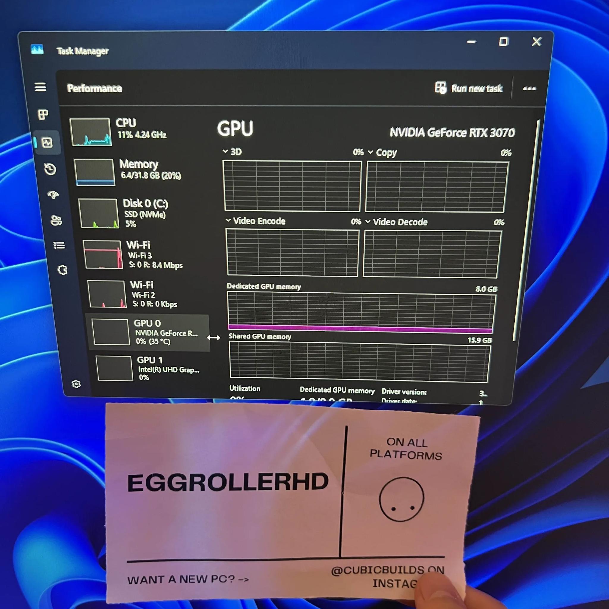 WINTER SALE | RTX 3070, i5-12400, 32GB RAM, 1TB SSD