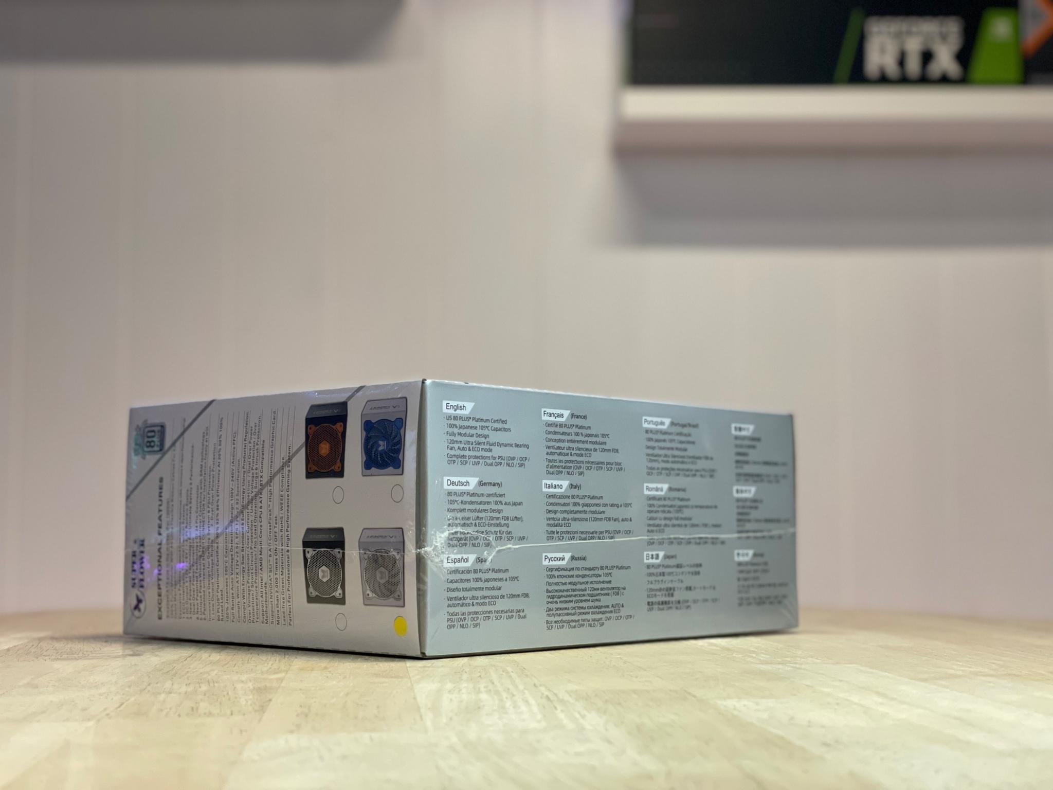(Brand new sealed) 850W 80+ Platinum Fully Modular Superflower Leadex White Edition