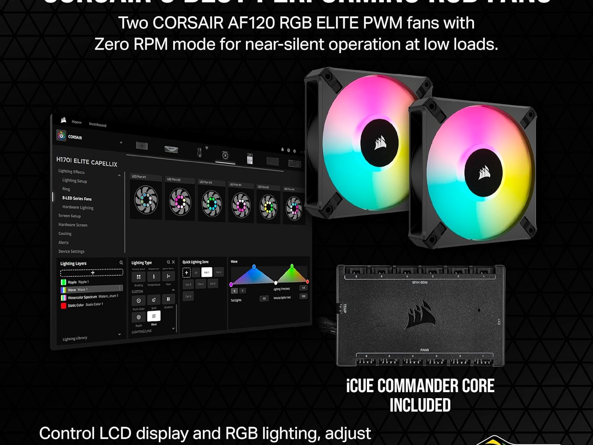 ICUE H100I ELITE LCD XT