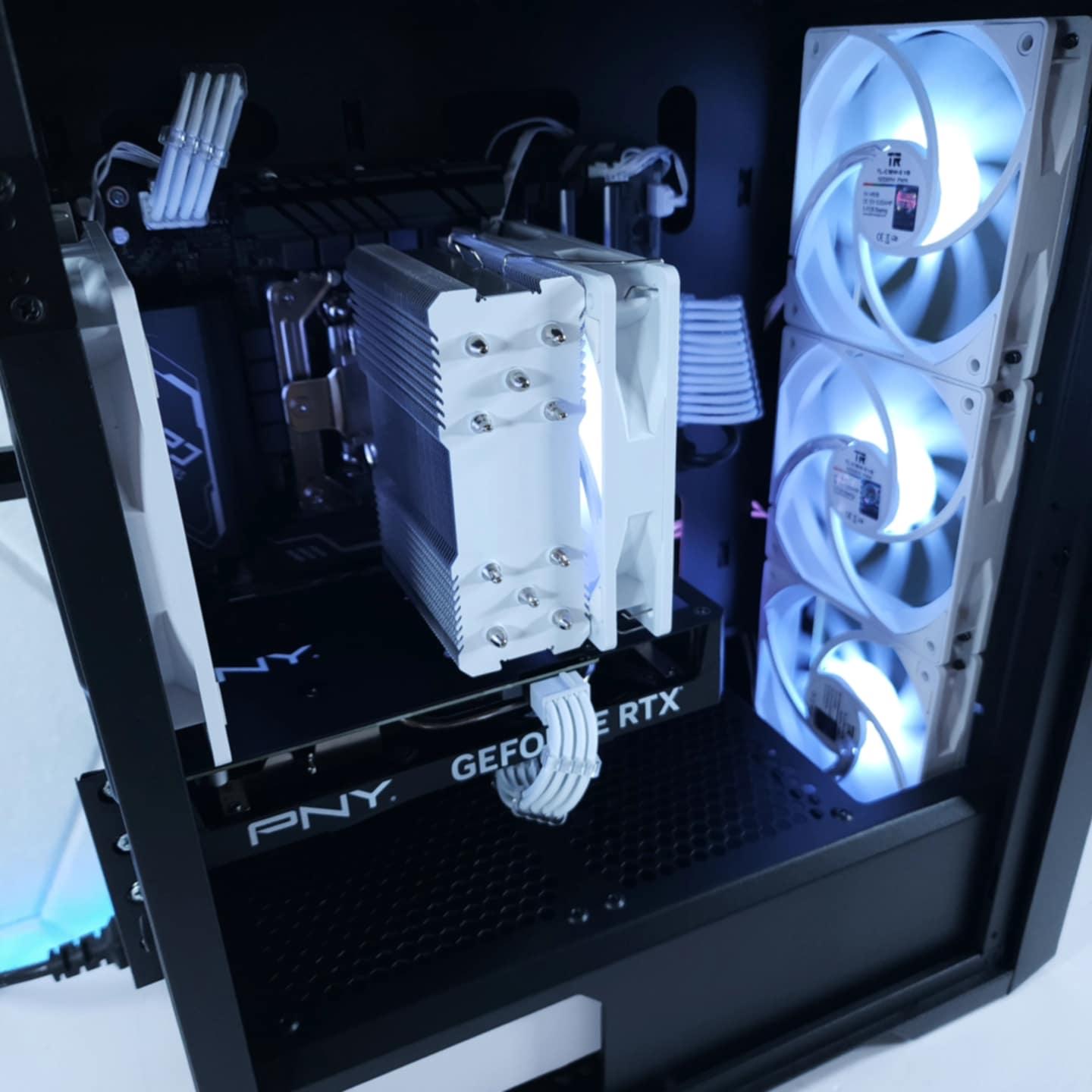 🤍RTX 4060●Core i5 12500T●1TB NVMe●16GB 3200MHz DDR4●1080p Gaming Computer