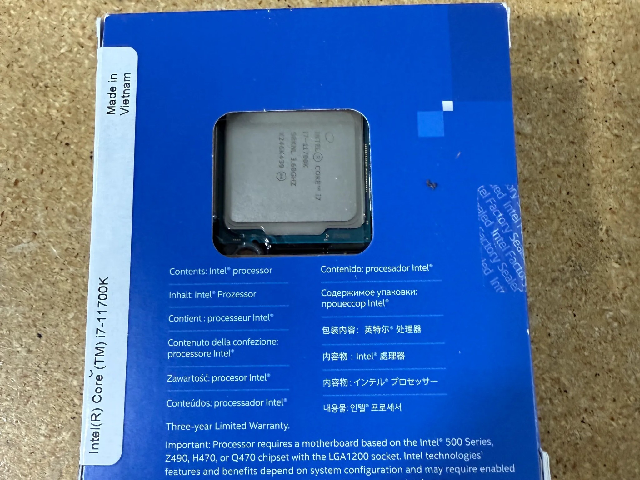 Intel® Core™ i7-11700K Desktop Processor 14 Cores