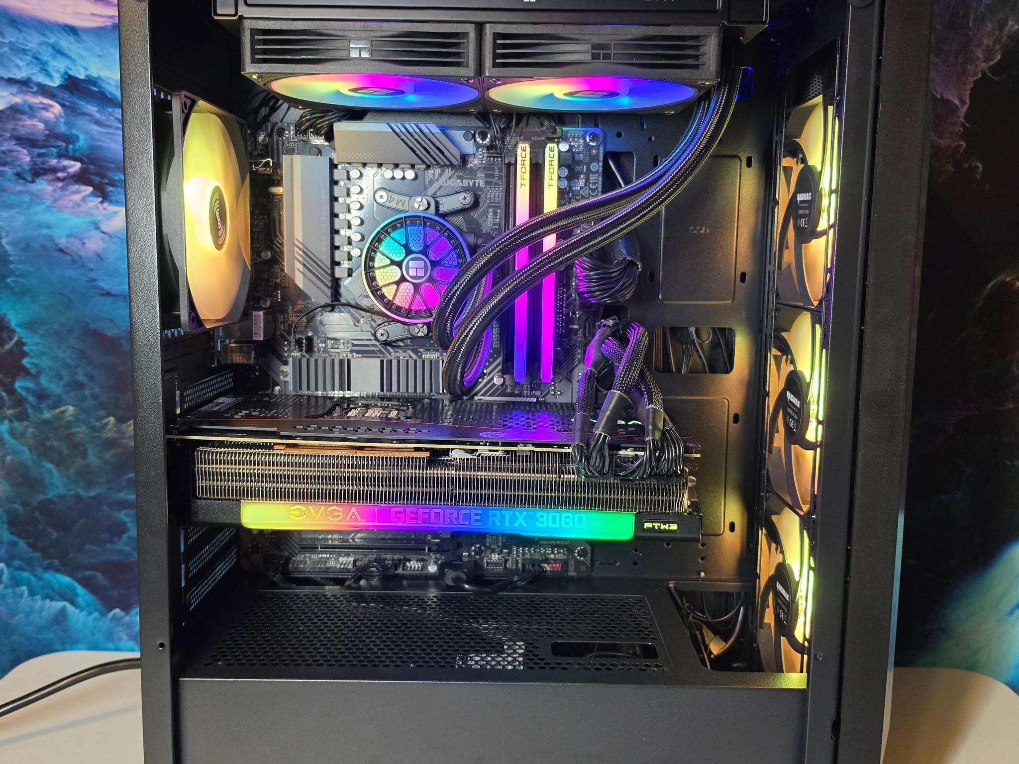 EVGA RTX 3080 10gb + Ryzen 5800x PC Build #103
