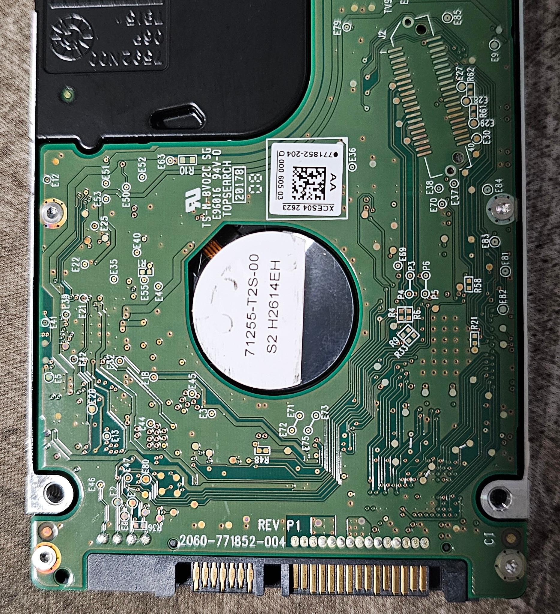 WD Scorpio Blue 500GB SATAII 2.5"x9mm 5400RPM HDD