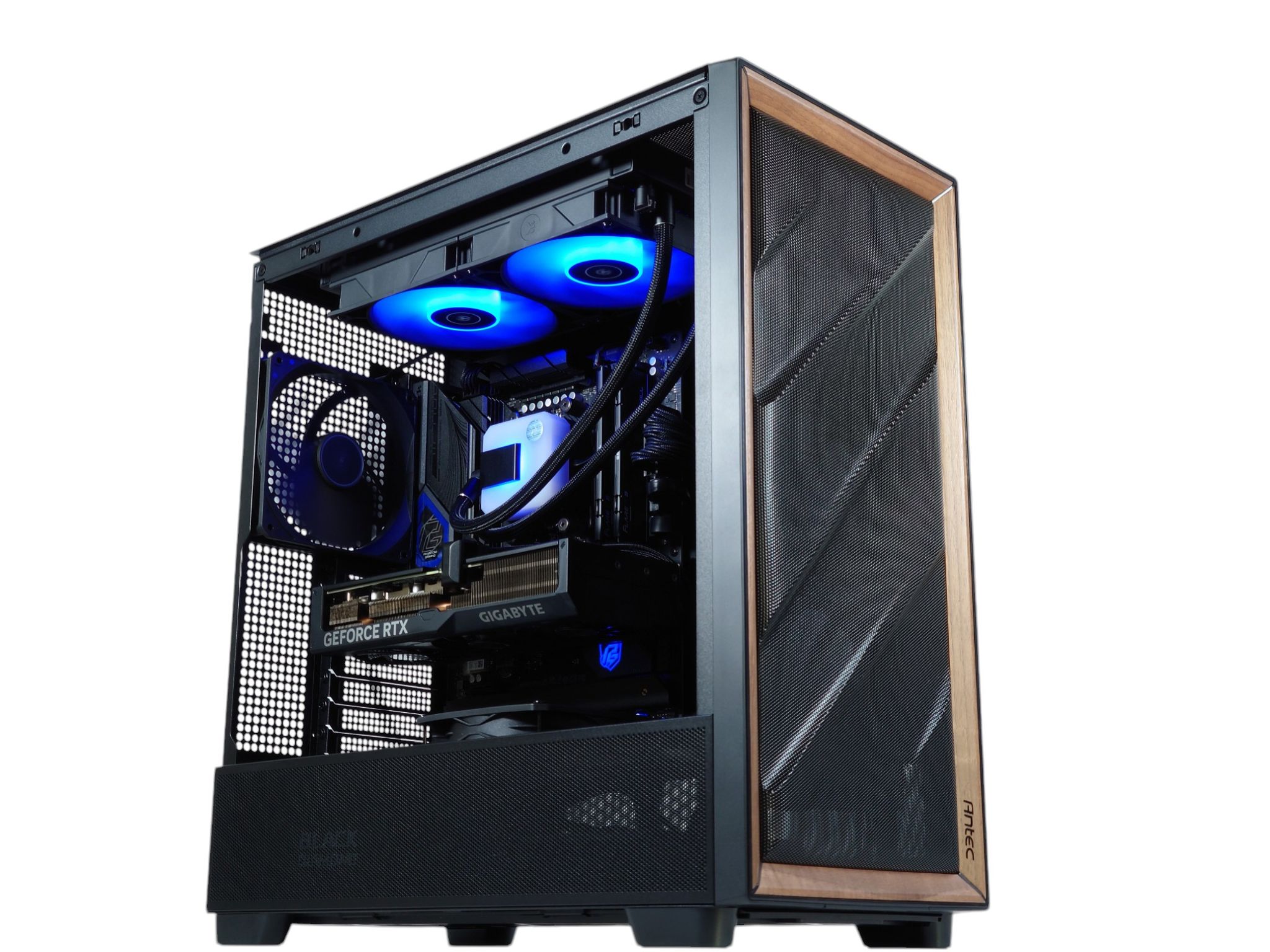 🖤🪵Extreme Gaming PC 🪈 Nvidia RTX 4070 Ti Super 16GB🪈 AMD Ryzen 7 9700X 8-Core 🪈 32GB DDR5 Ram🪈