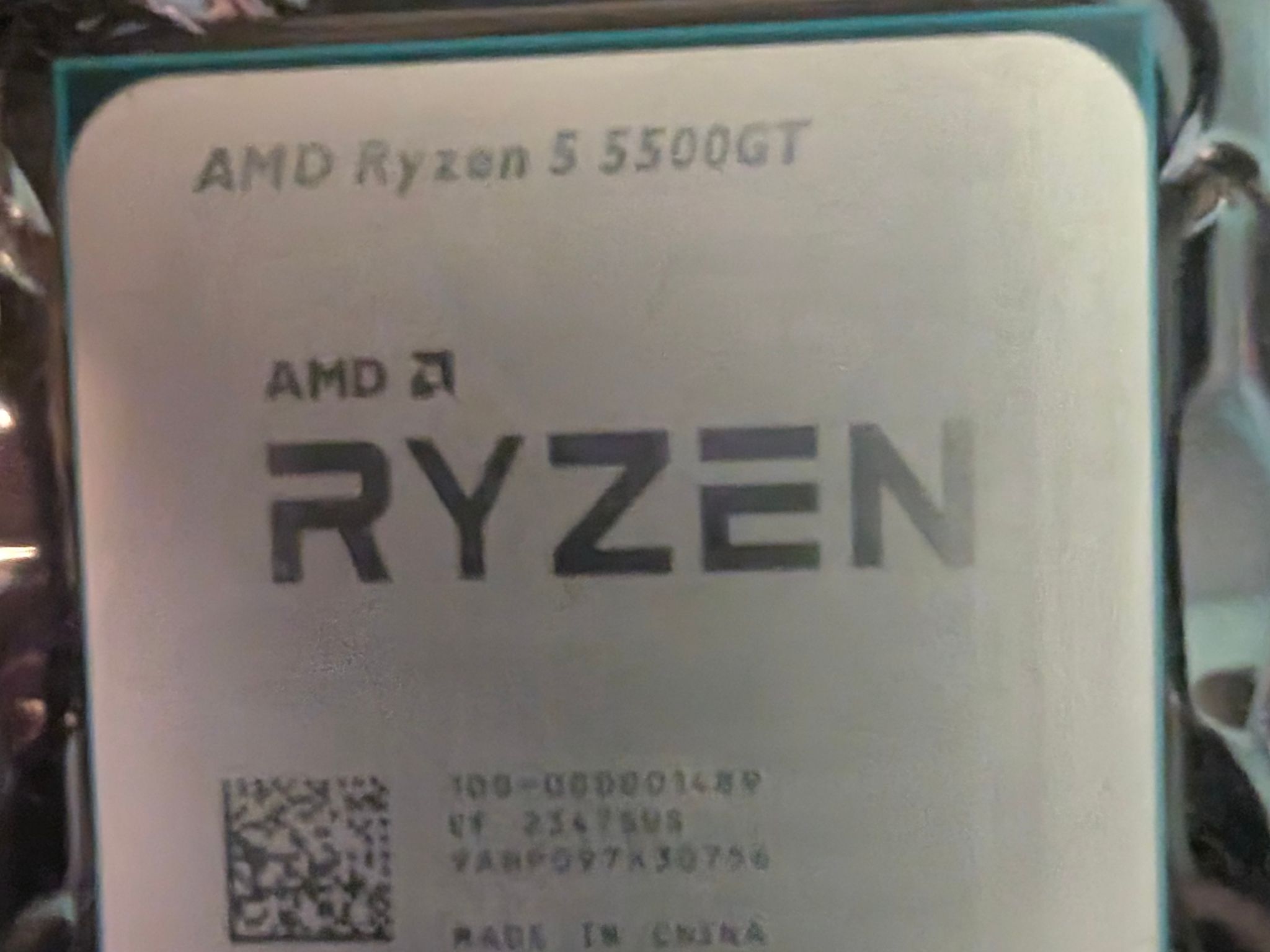 AMD Ryzen 5 5500GT 3.6 GHz 6-Core Processor (Integrated Graphics)