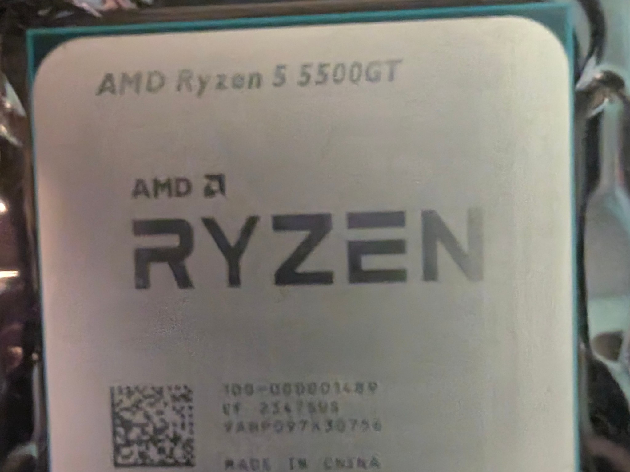 AMD Ryzen 5 5500GT 3.6 GHz 6-Core Processor (Integrated Graphics)