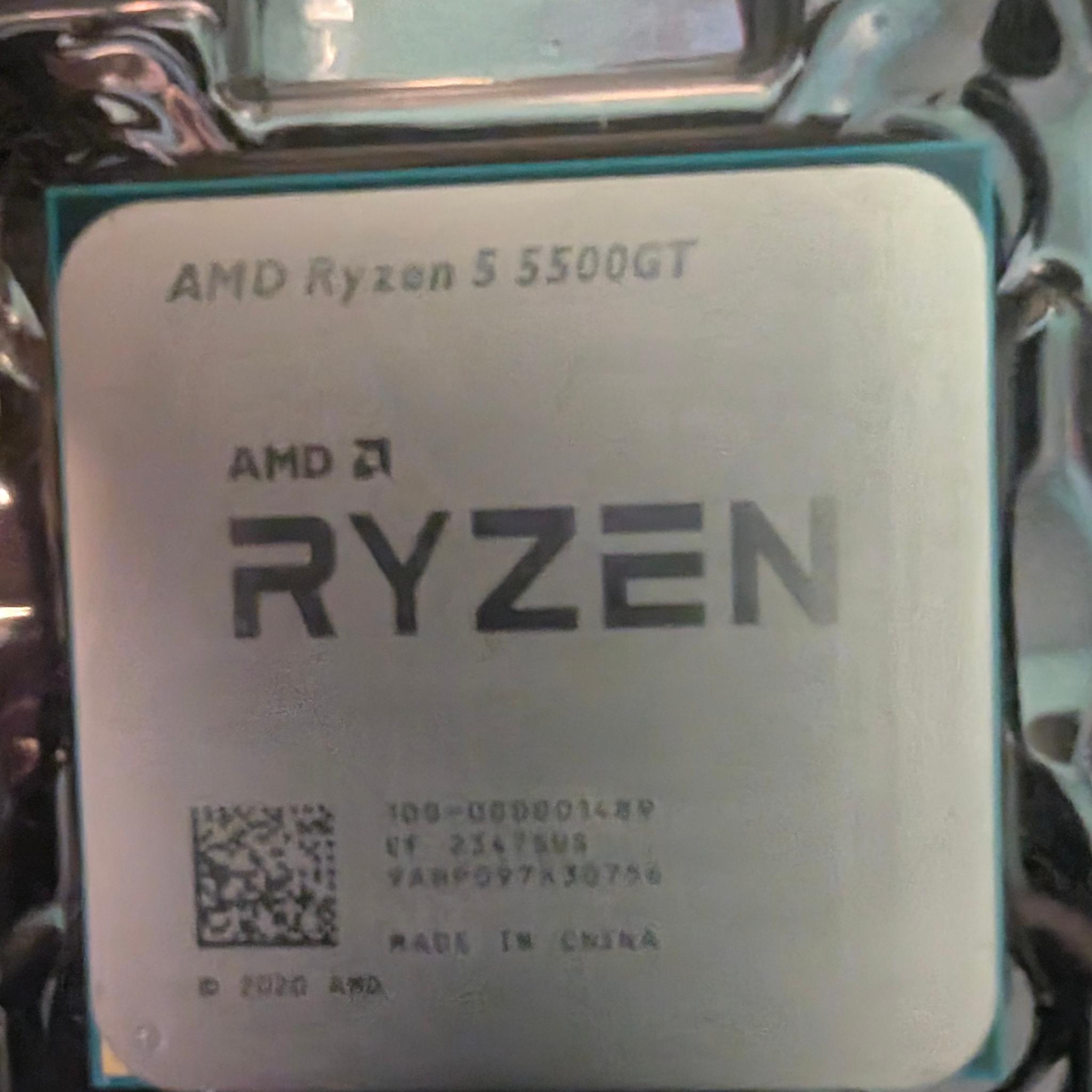 AMD Ryzen 5 5500GT 3.6 GHz 6-Core Processor (Integrated Graphics)