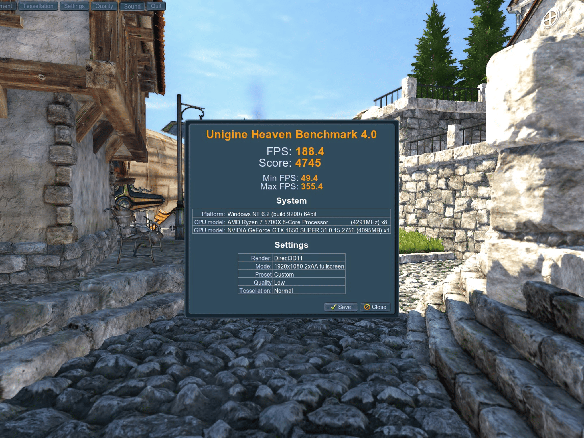 SFF Nvidia GTX 1650 Super