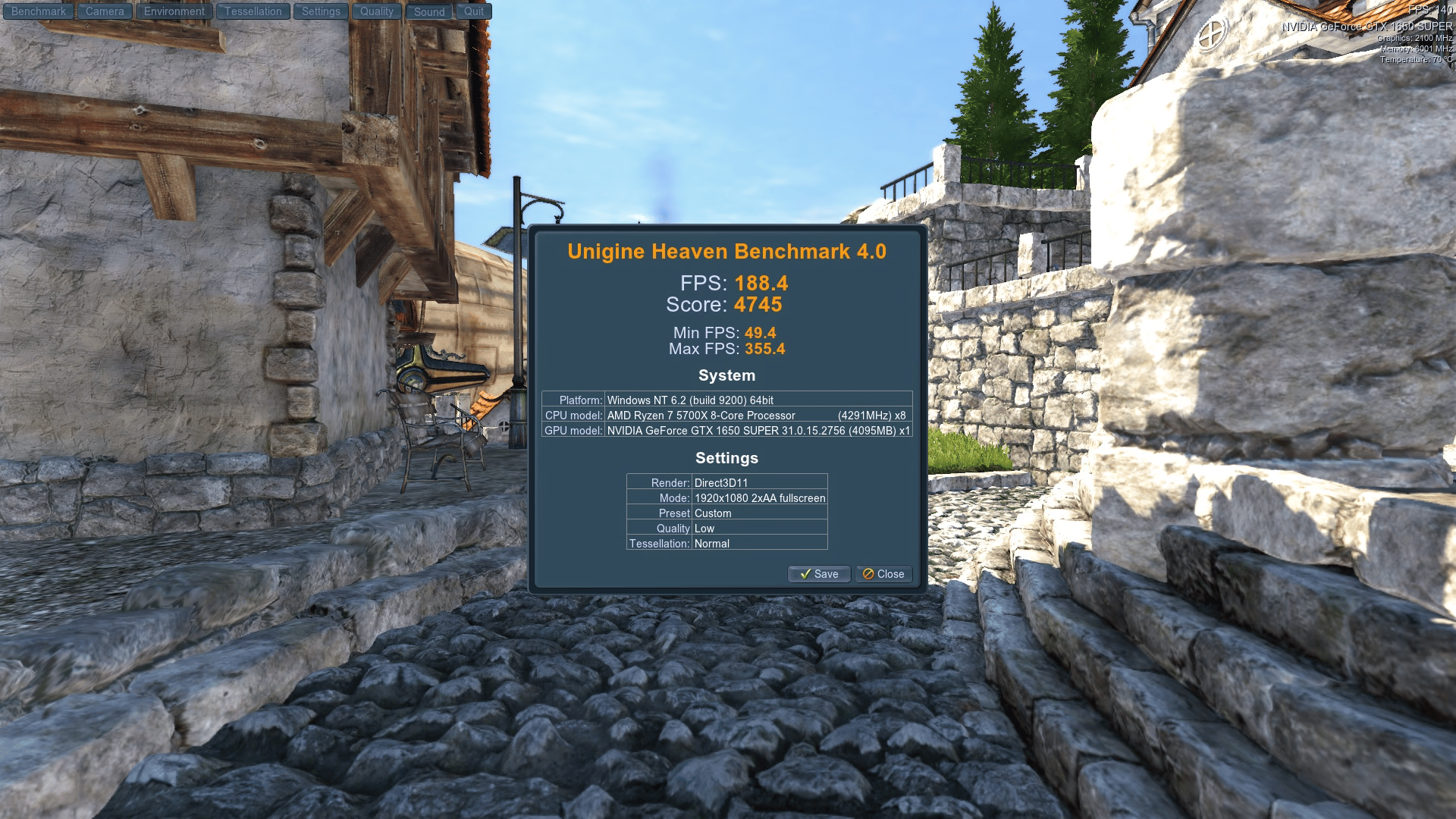 SFF Nvidia GTX 1650 Super