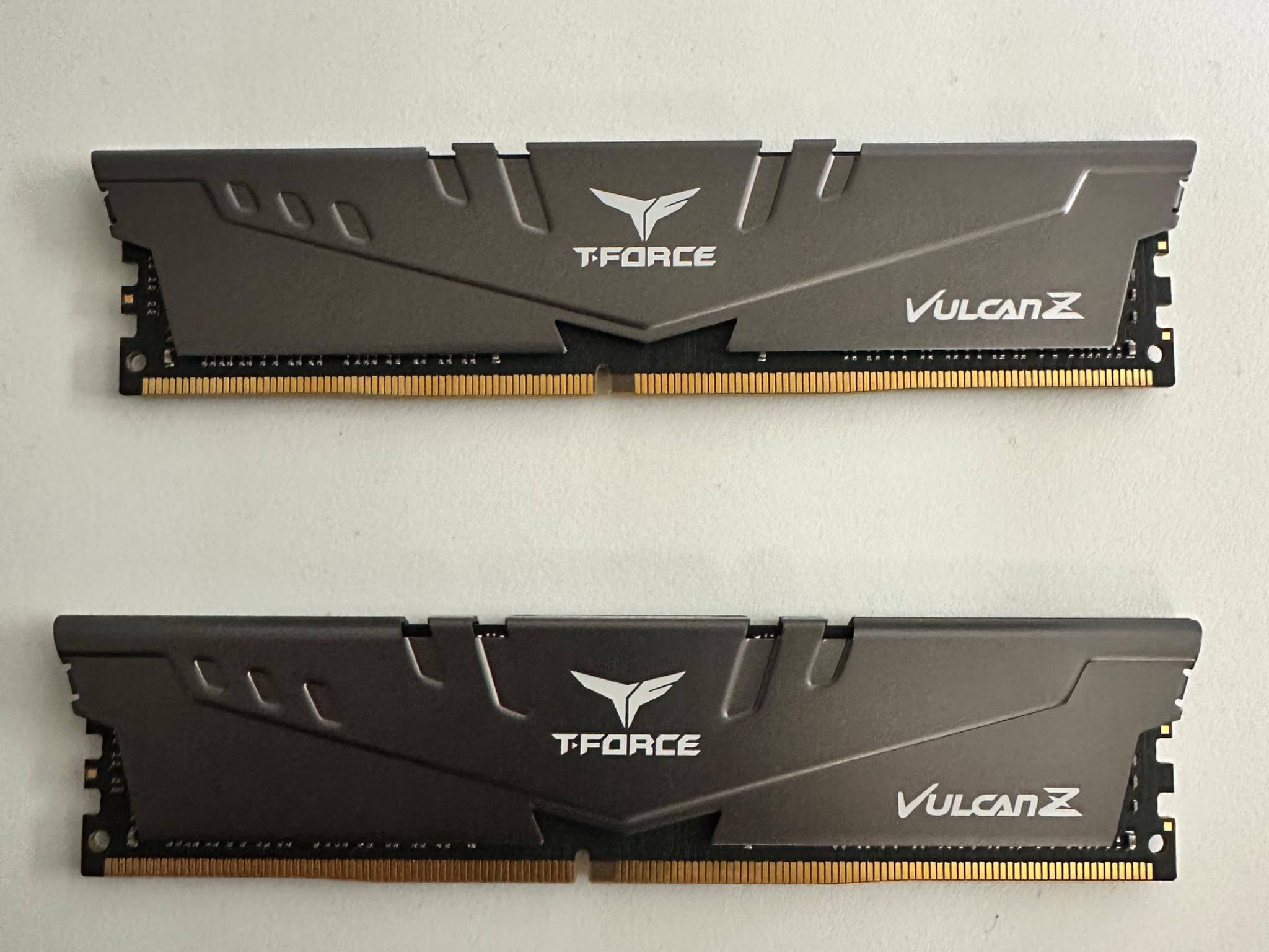TEAMGROUP T-Force Vulcan Z 32GB (2x16GB) DDR4-3600 CL18 – Clean & Tested