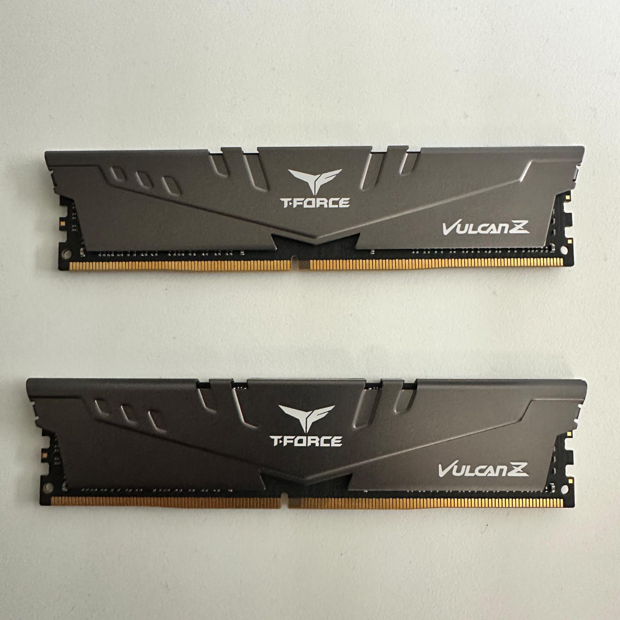 TEAMGROUP T-Force Vulcan Z 32GB (2x16GB) DDR4-3600 CL18 – Clean & Tested