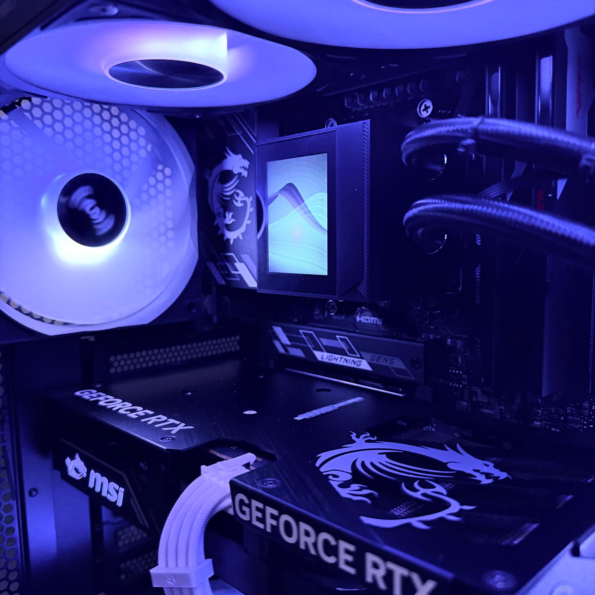 ⚫️"Black Ice"❄️| 1080p Gaming | RTX 5060 | Ryzen 5 7600X | 16GB DDR5 | 1TB Samsung 9100 Pro GEN5