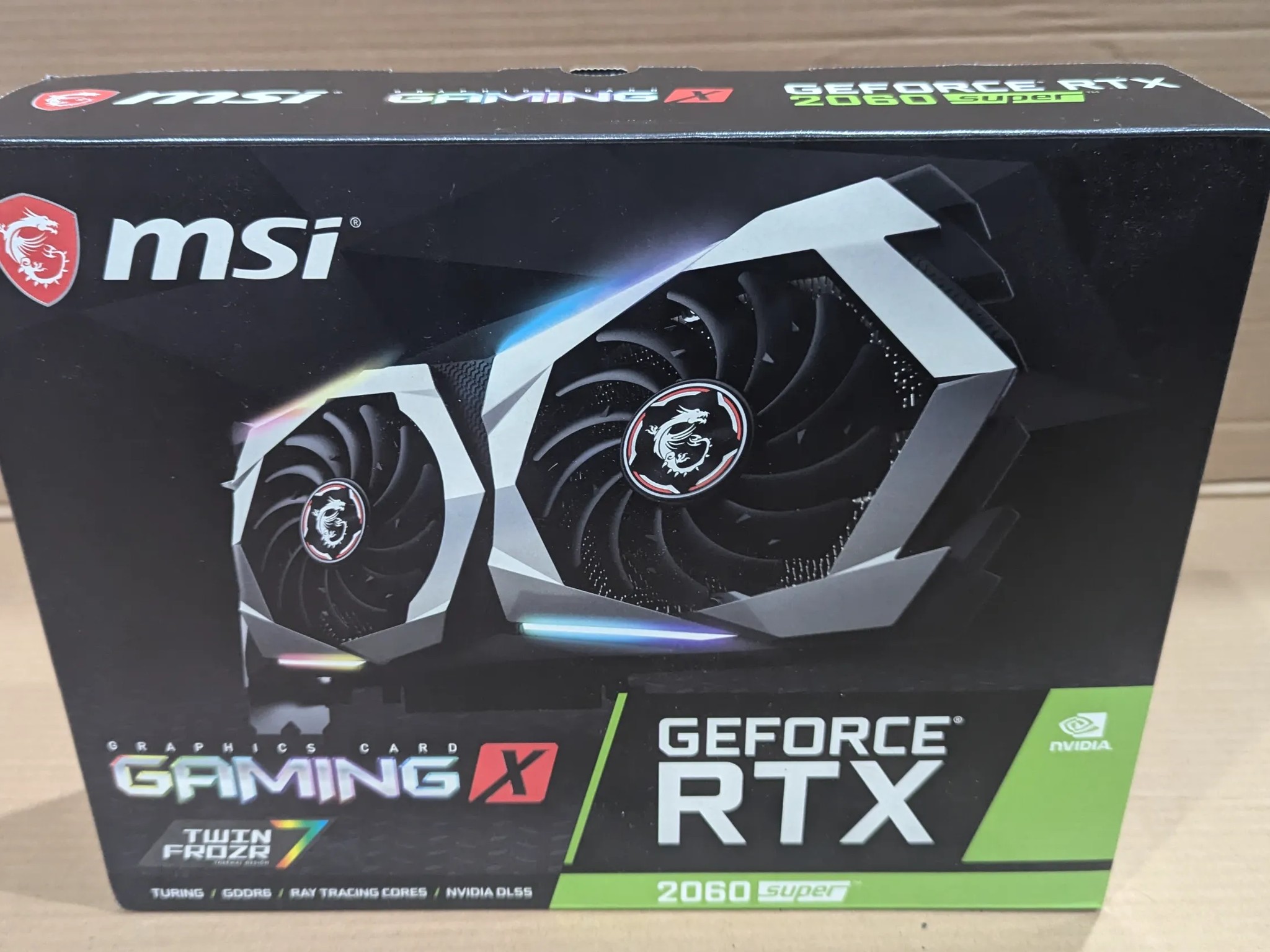 MSI RTX 2060 Super, light use, near perfect