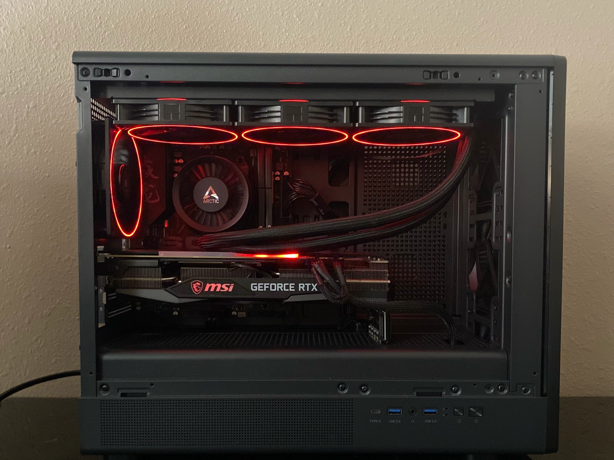 HIGH/MID RANGE WATER COOLED PC |RTX 3070 TRIO| RYZEN 7 3700X|