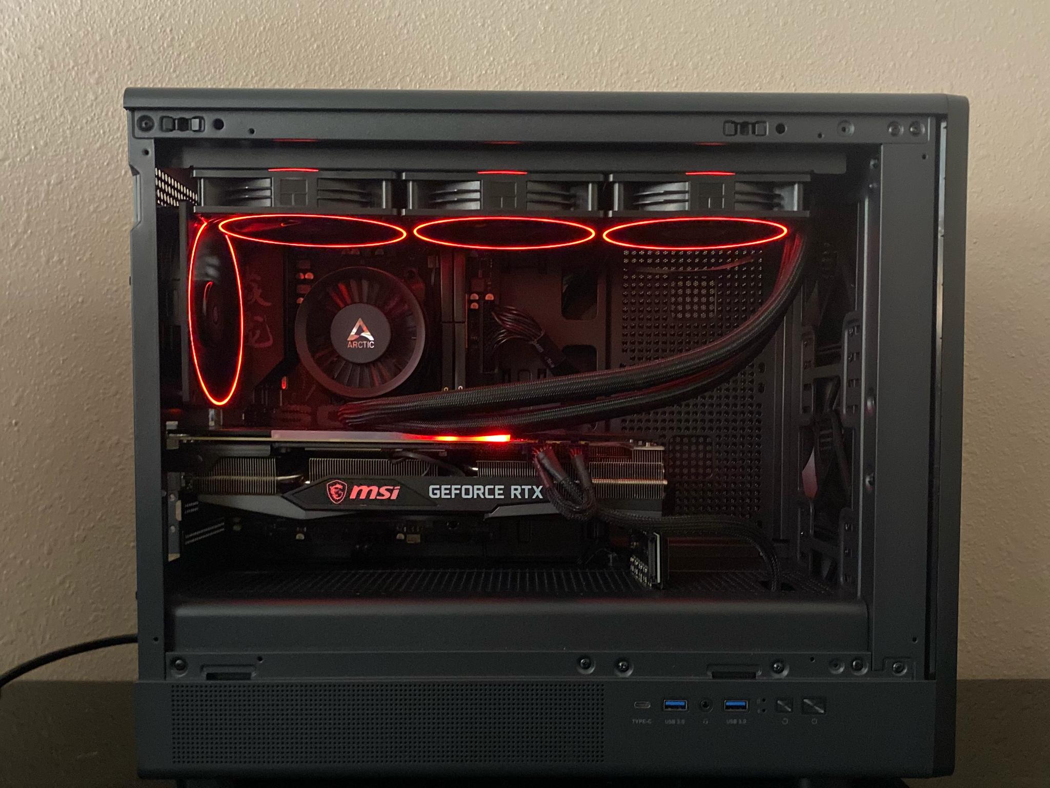 HIGH/MID RANGE WATER COOLED PC |RTX 3070 TRIO| RYZEN 7 3700X|