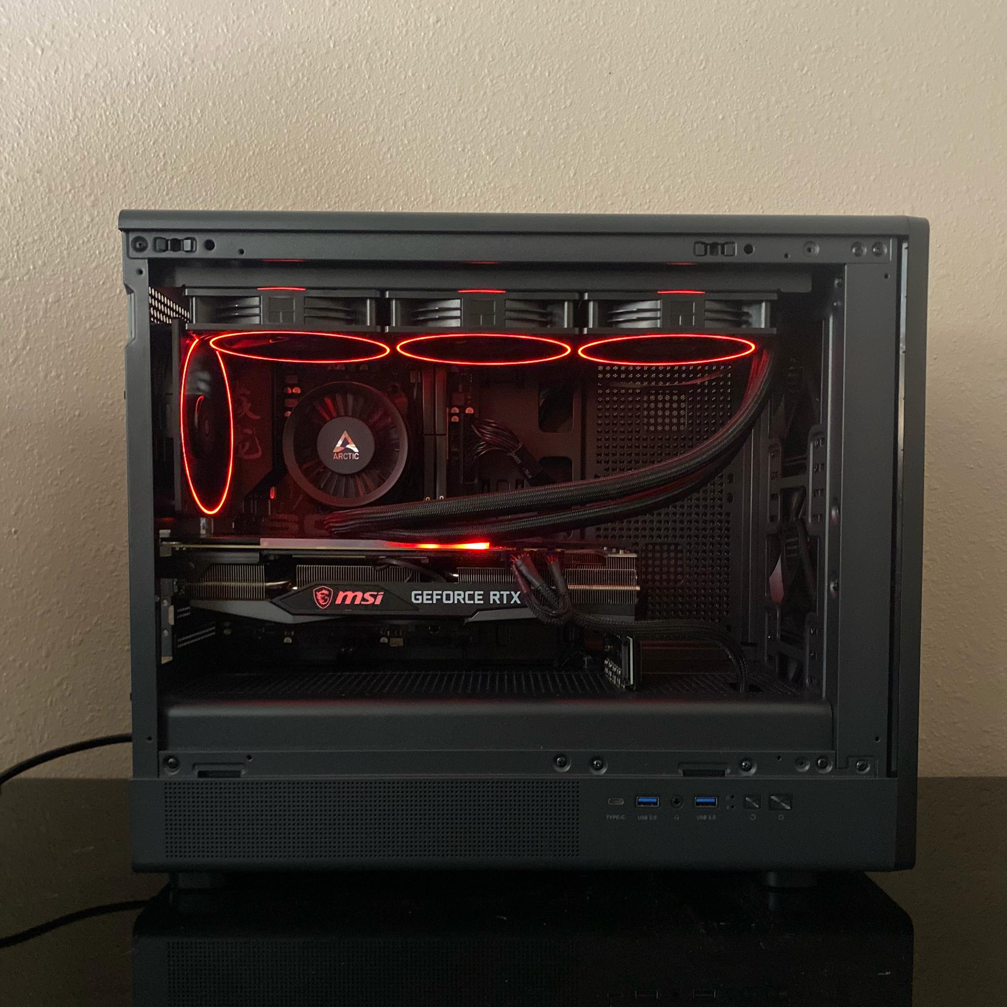 HIGH/MID RANGE WATER COOLED PC |RTX 3070 TRIO| RYZEN 7 3700X|