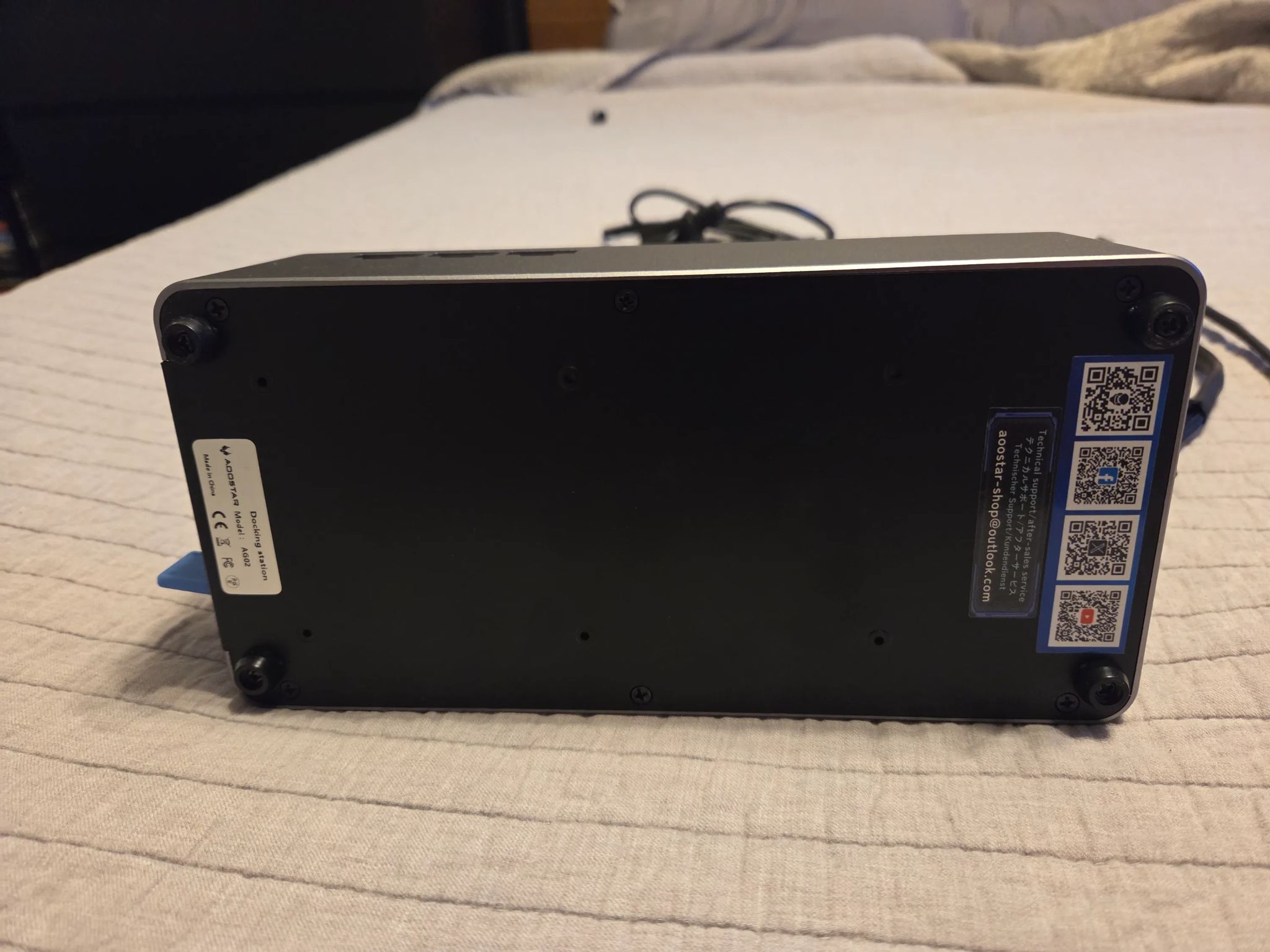 AOOSTAR EGPU AG02 500w | Silver & Black | Used Like New