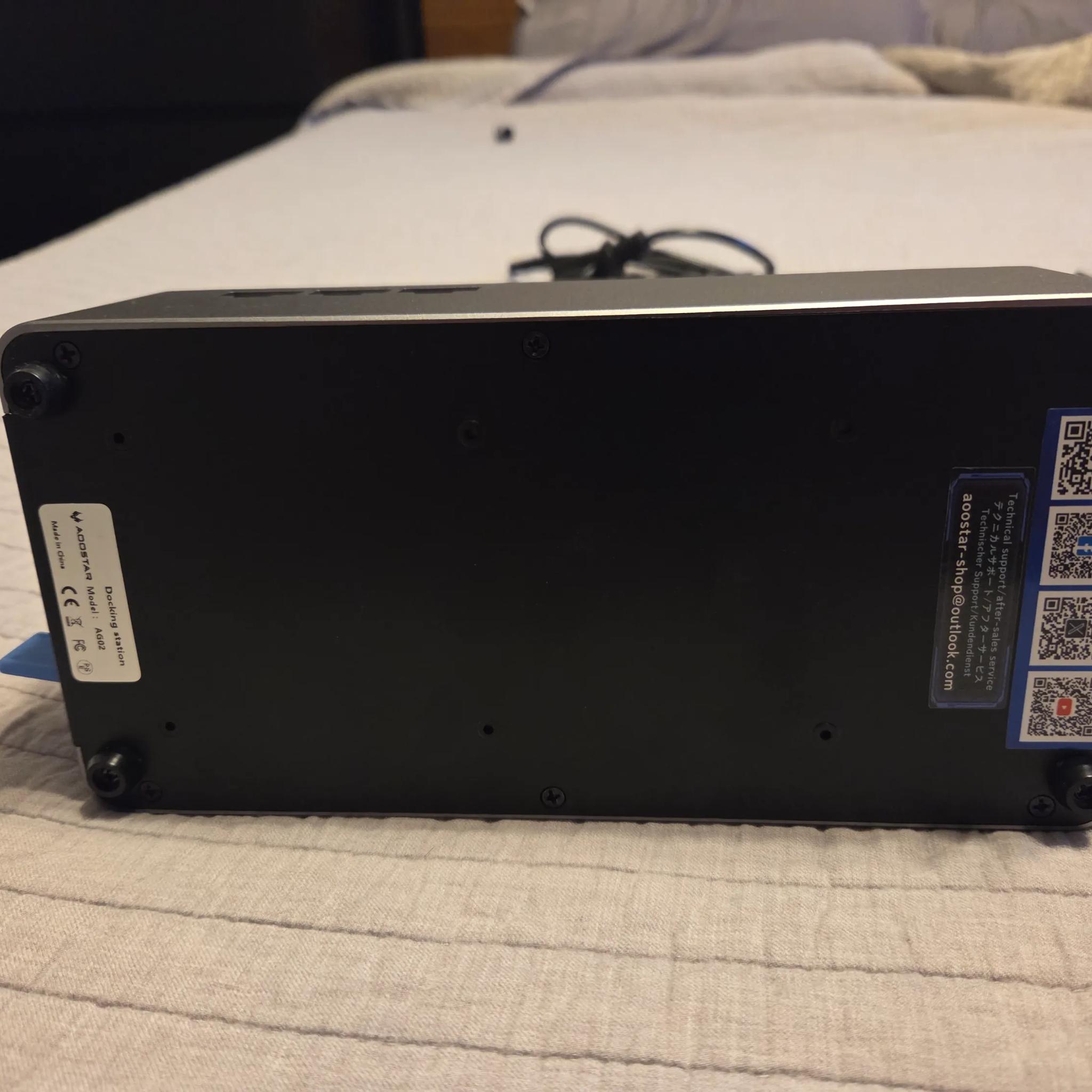 AOOSTAR EGPU AG02 500w | Silver & Black | Used Like New