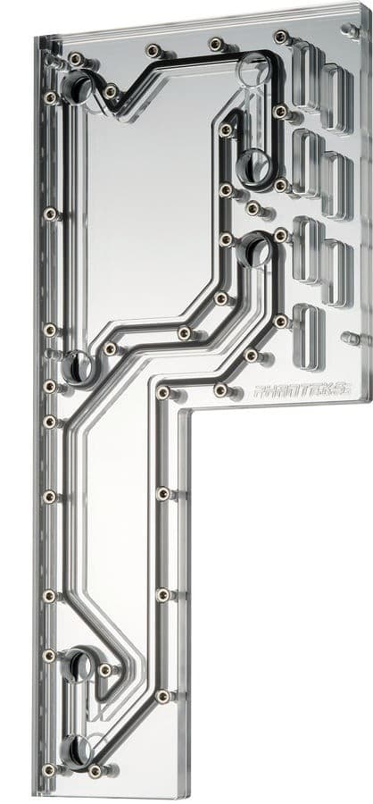 Phanteks Glacier D140 Distribution Plate D-RGB Water Cooling Distro - New